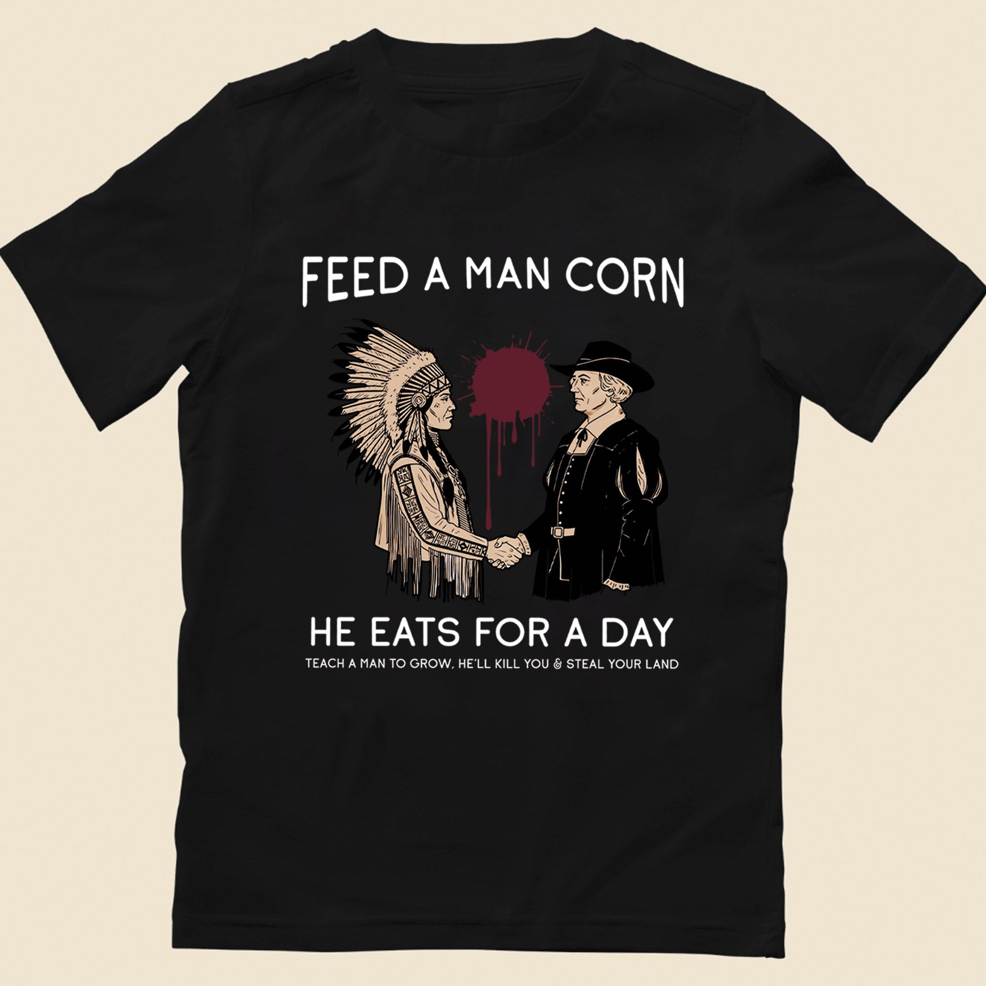 Feed A Man Corn Unisex T-Shirt/T-Shirt V-Neck/Hoodie/Sweatshirt