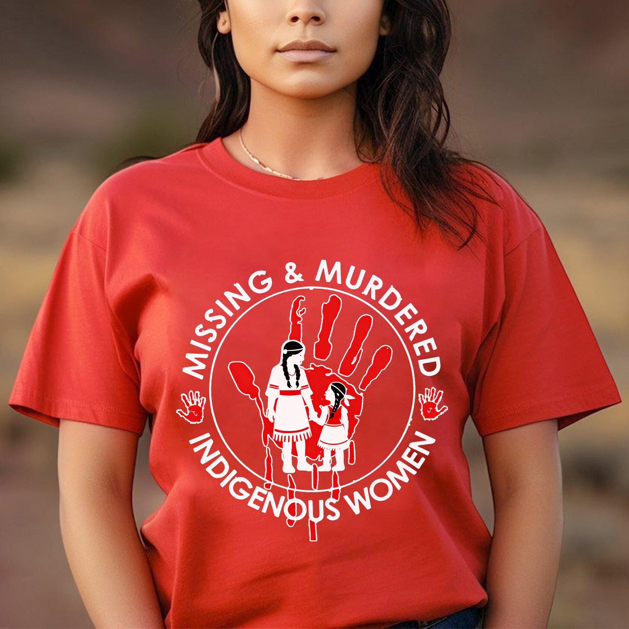 Missing and Murdered Indigenous Women Unisex T-shirt/T-shirt V-Neck/Hoodie/Sweatshirt - N335