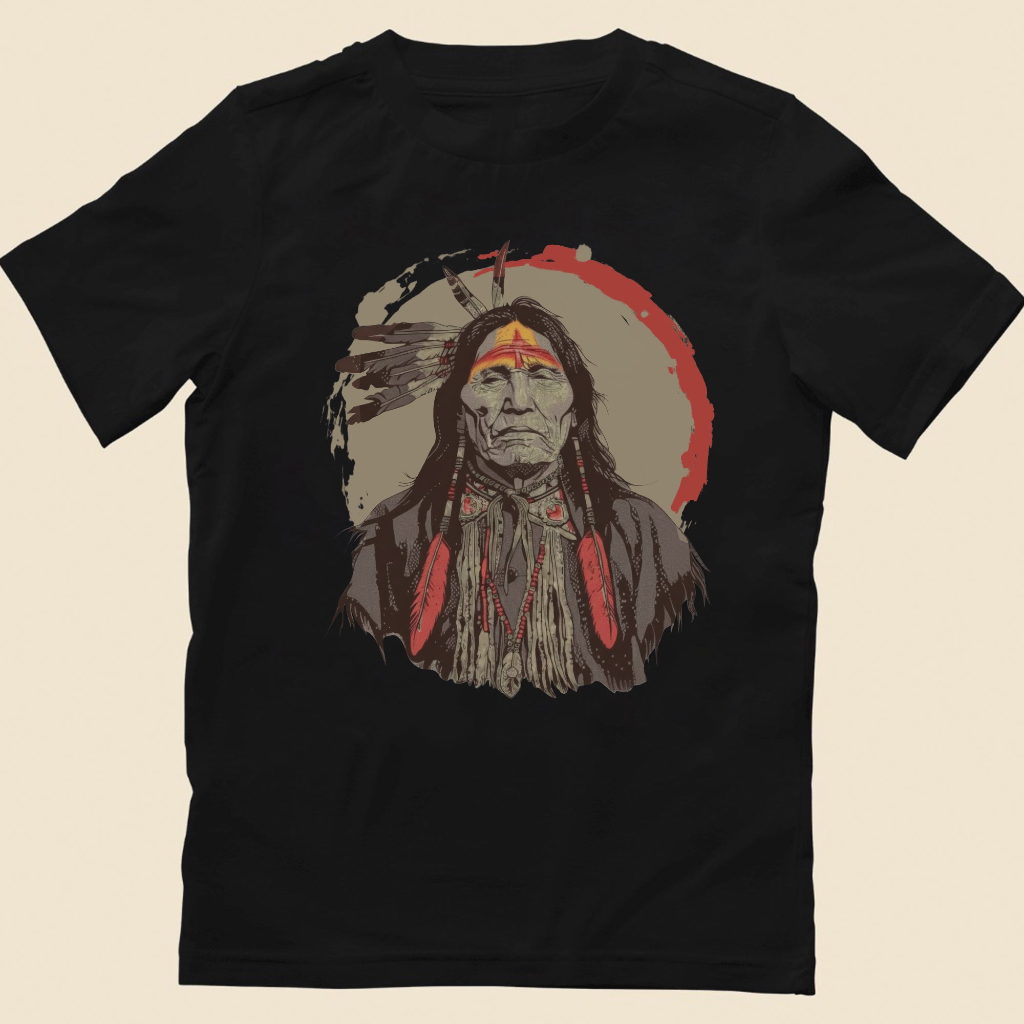 Spirit of the Warrior Chief Unisex T-Shirt/T-Shirt V-Neck/Hoodie/Sweatshirt