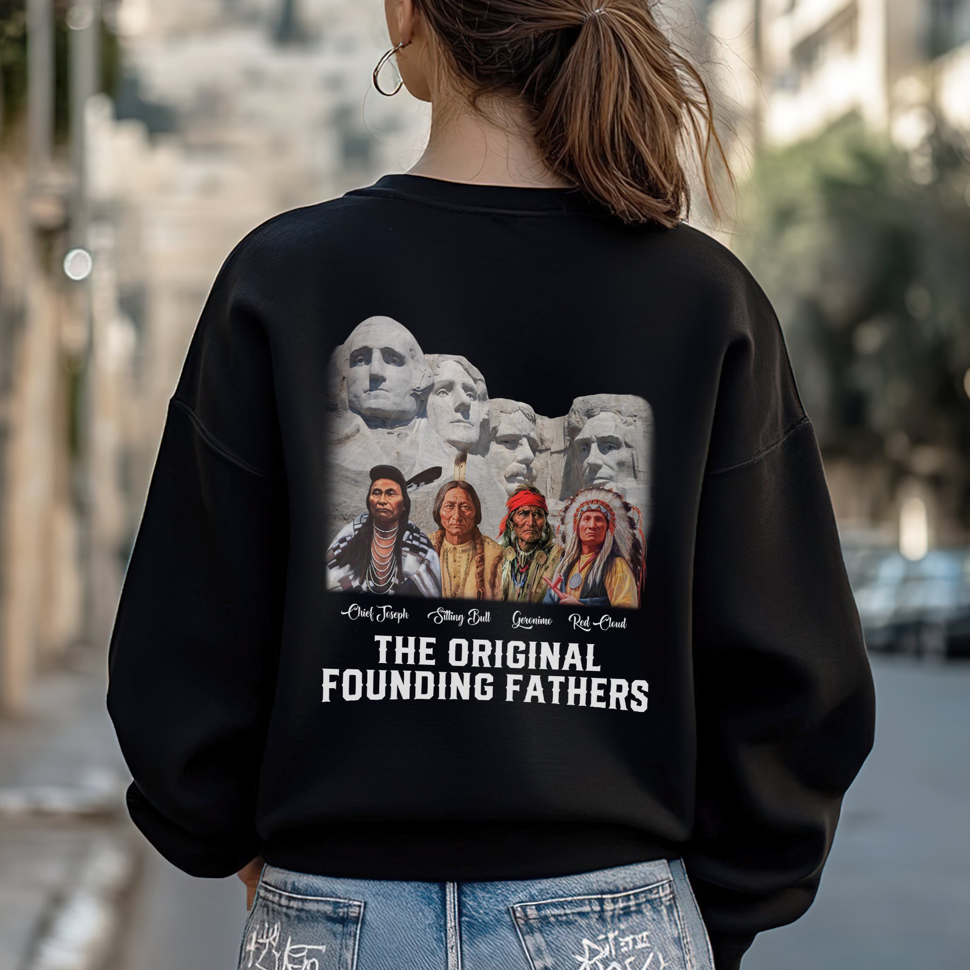 We Walk On Native Land Style 14 - Two Sides Unisex T-Shirt/T-Shirt V-Neck/Hoodie/Sweatshirt