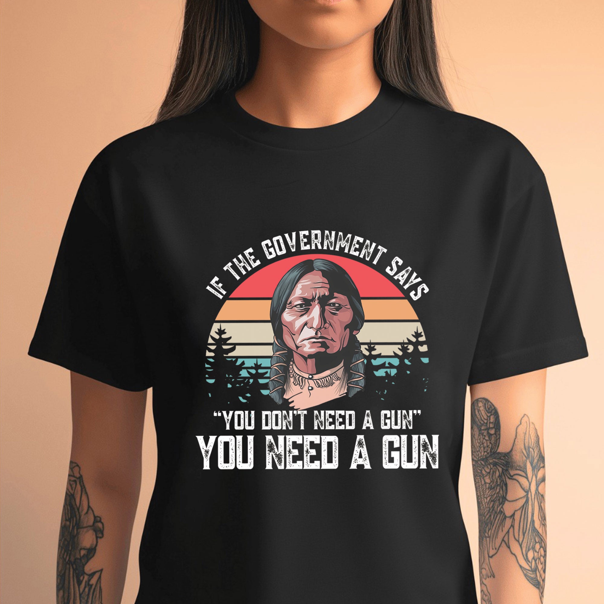 You Need A Gun Unisex T-Shirt/T-Shirt V-Neck/Hoodie/Sweatshirt N31