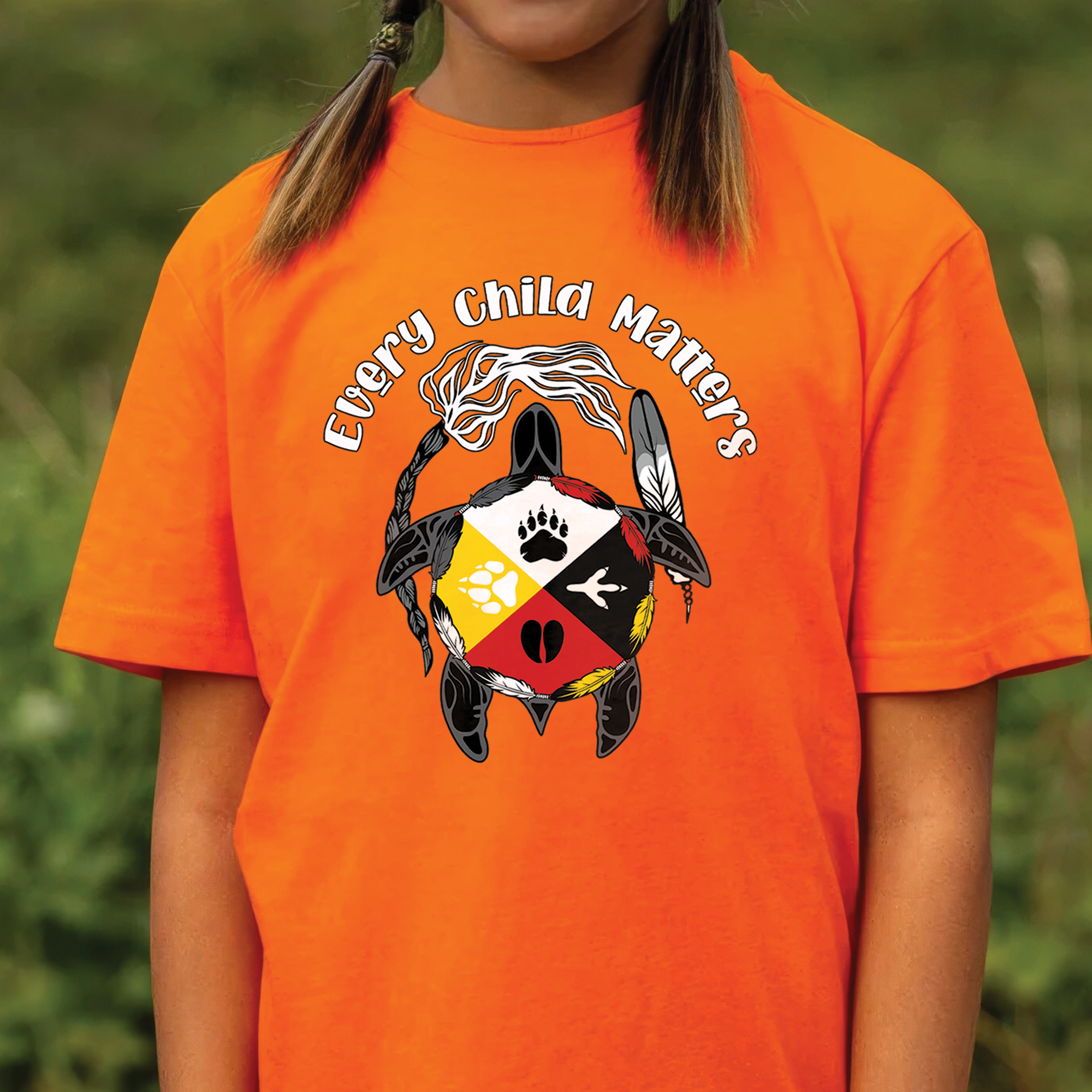 Sacred Circle of Healing – For Orange Shirt Day Unisex T-Shirt/Hoodie/Sweatshirt 143