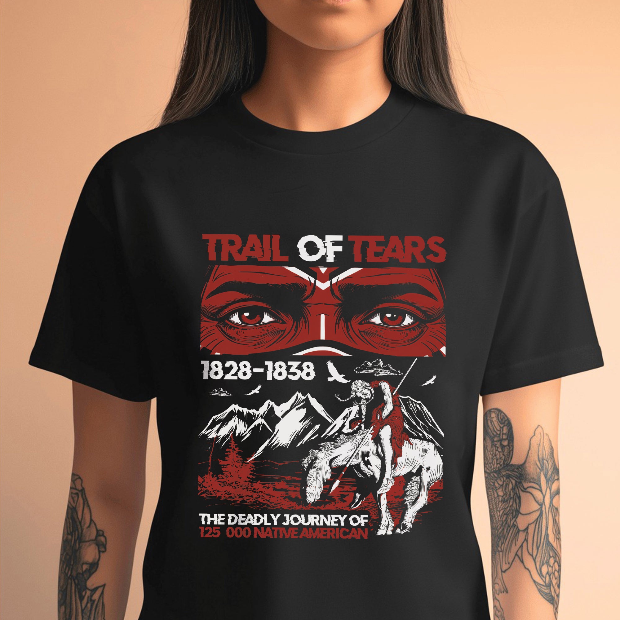 Trail of Tears The Deadly Journey 1928 - 1938 Unisex T-Shirt/T-Shirt V-Neck/Hoodie/Sweatshirt