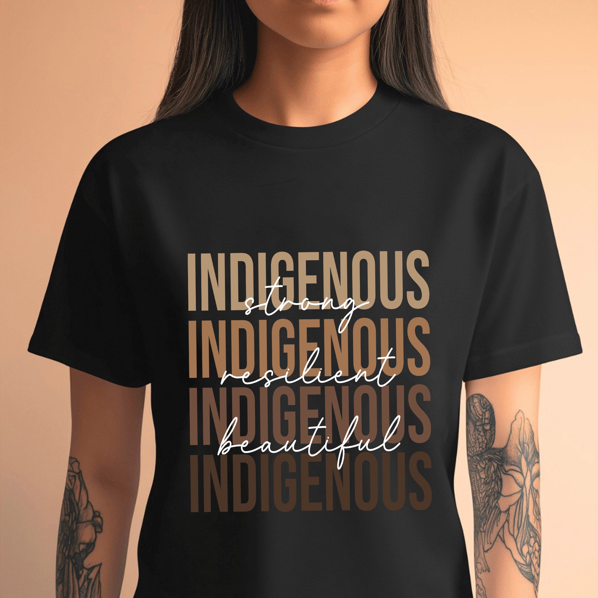 Strong Resilient Beautiful Indigenous Unisex T-Shirt/T-Shirt V-Neck/Hoodie/Sweatshirt