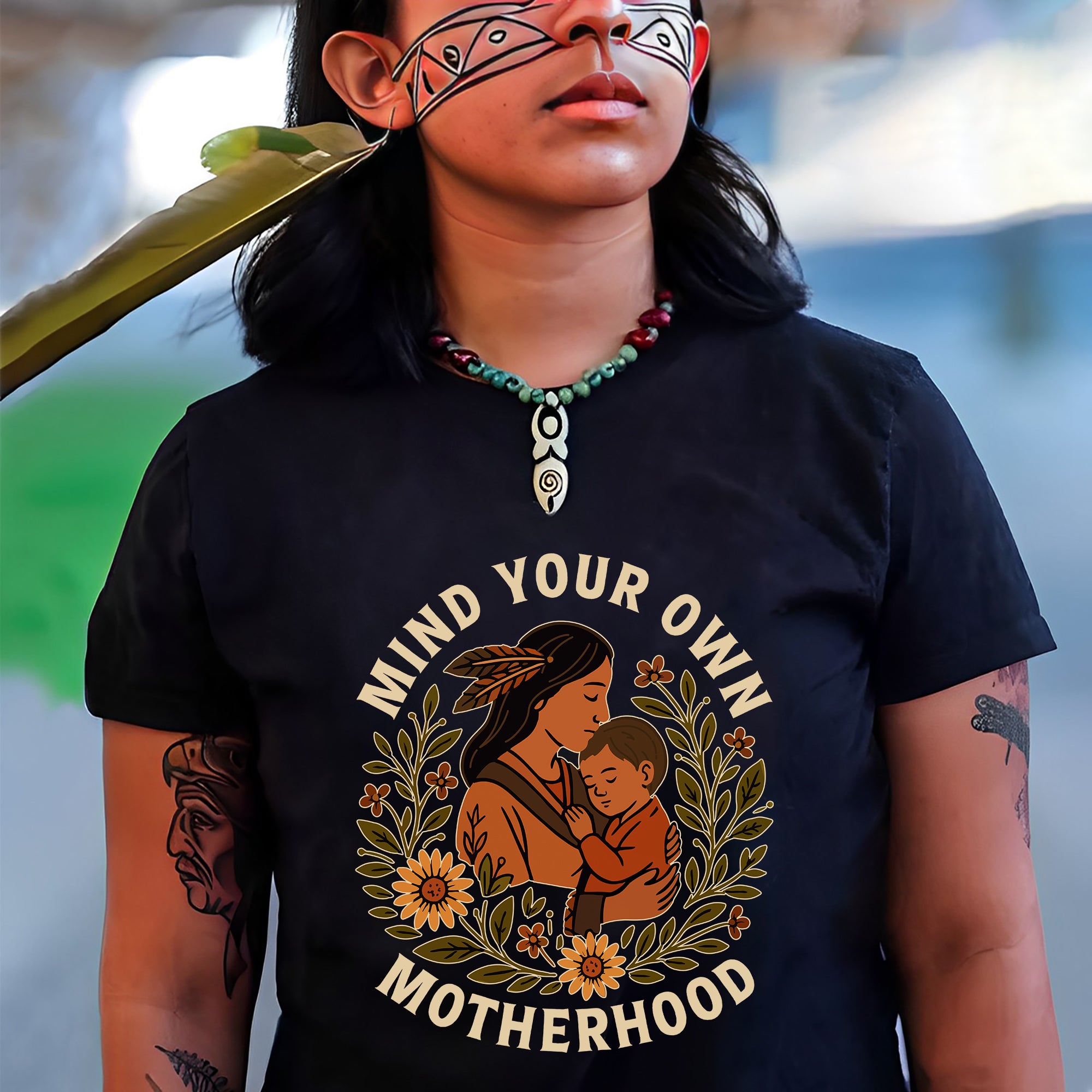 Mind Your Own Motherhood - One Side Unisex Style 6 T-Shirt/T-Shirt V-Neck/Hoodie/Sweatshirt
