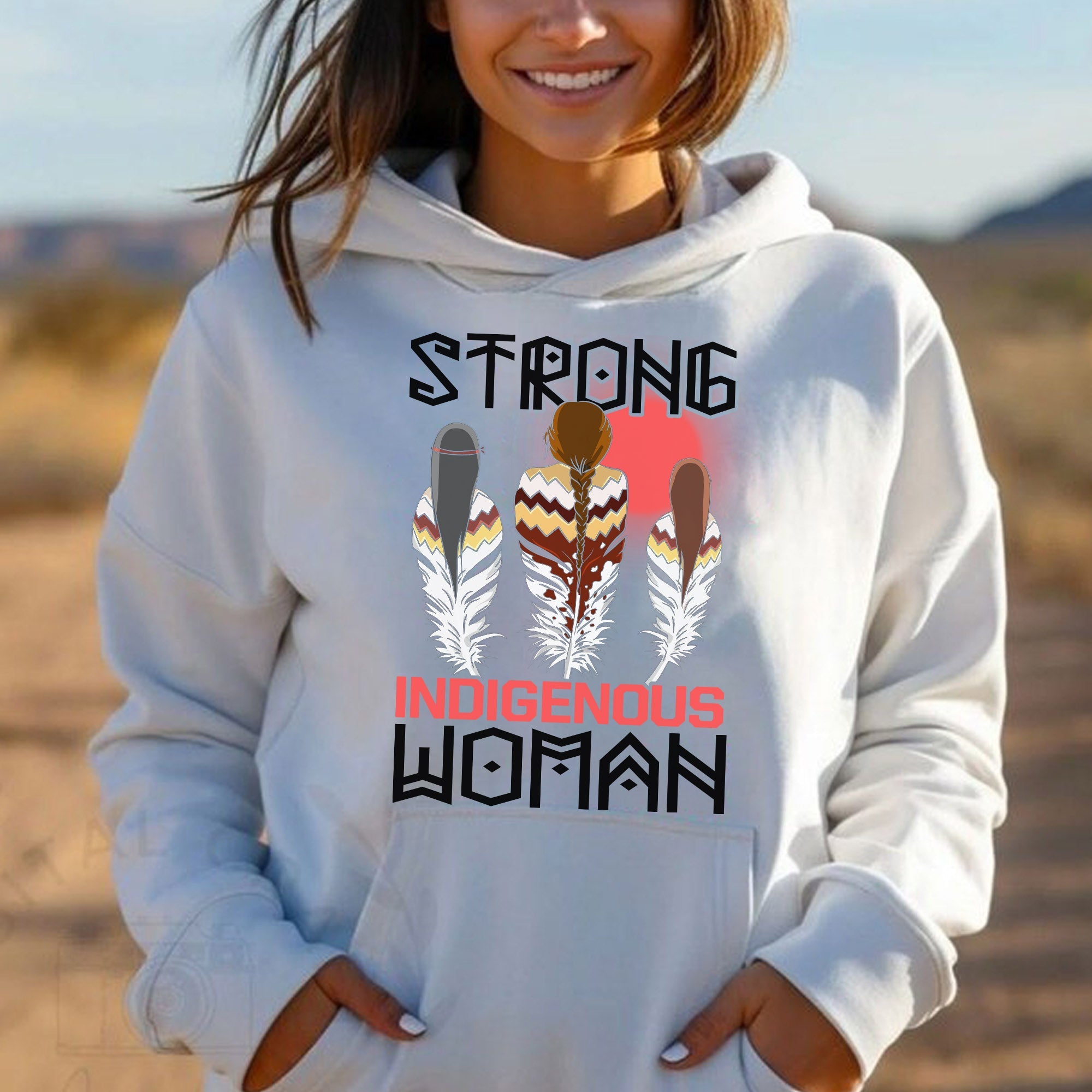 MMIW Strong Resilient Indigenous Three Woman Unisex T-shirt/Hoodie/Sweatshirt