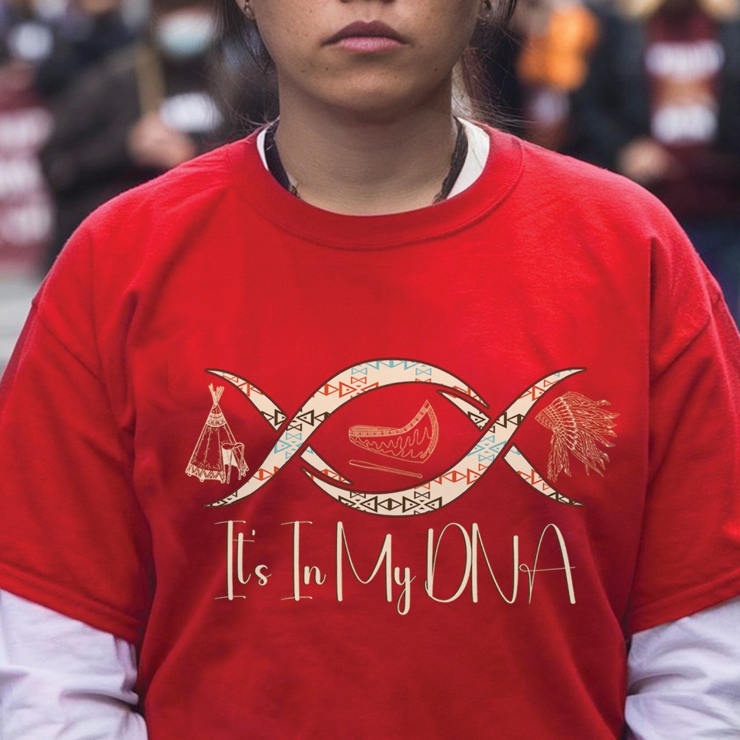 It's In My DNA Unisex T-Shirt/T-Shirt V-Neck/Hoodie/Sweatshirt N26