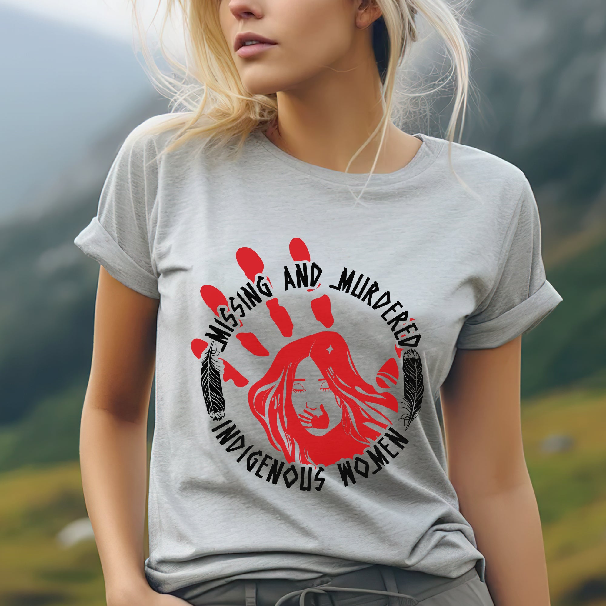 Missing and Murdered Indigenous Women WC22 - Unisex T-Shirt/T-Shirt V-Neck/Hoodie/Sweatshirt