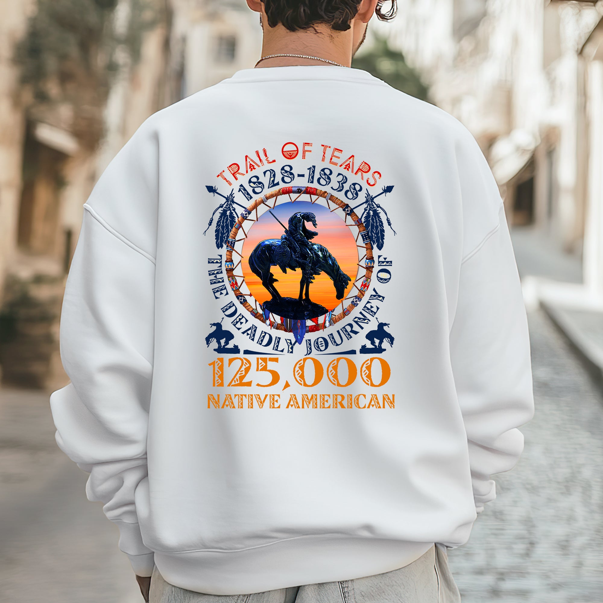 [Two Sides] Trail of Tears The Deadly Journey Unisex T-Shirt/T-Shirt V-Neck/Hoodie/Sweatshirt