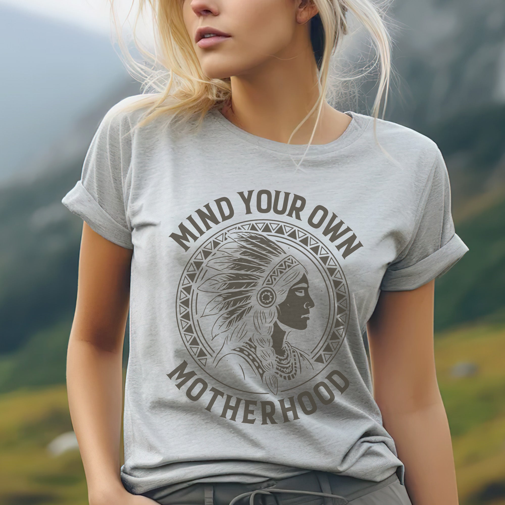 Mind Your Own Motherhood - One Side Unisex Style 5 T-Shirt/T-Shirt V-Neck/Hoodie/Sweatshirt