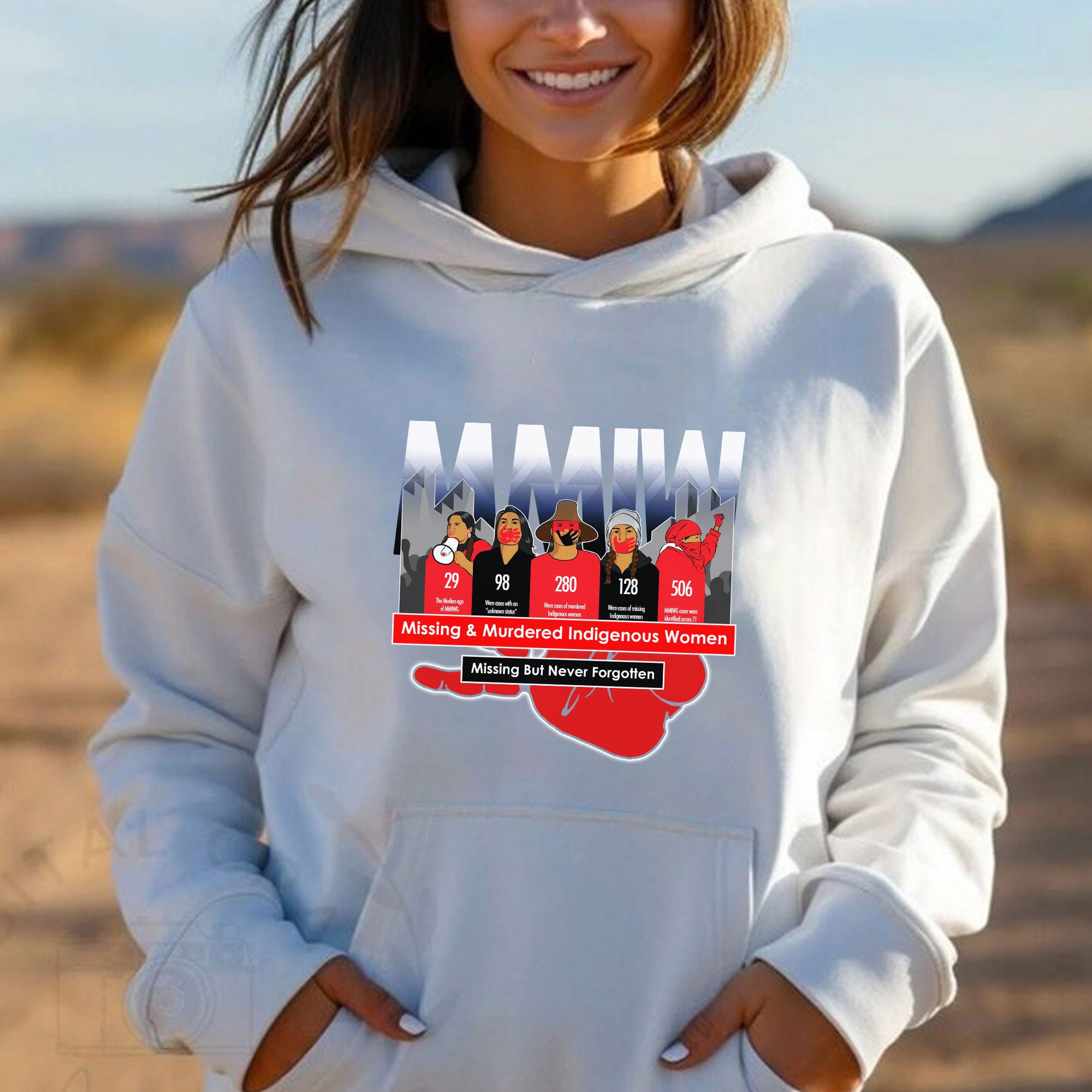 MMIW Missing But Never Forgotten Unisex T-Shirt/Hoodie/Sweatshirt