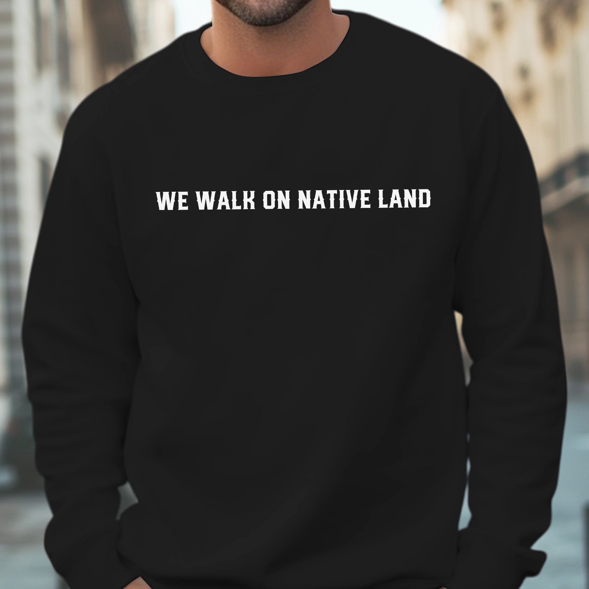 We Walk On Native Land Style 14 - Two Sides Unisex T-Shirt/T-Shirt V-Neck/Hoodie/Sweatshirt