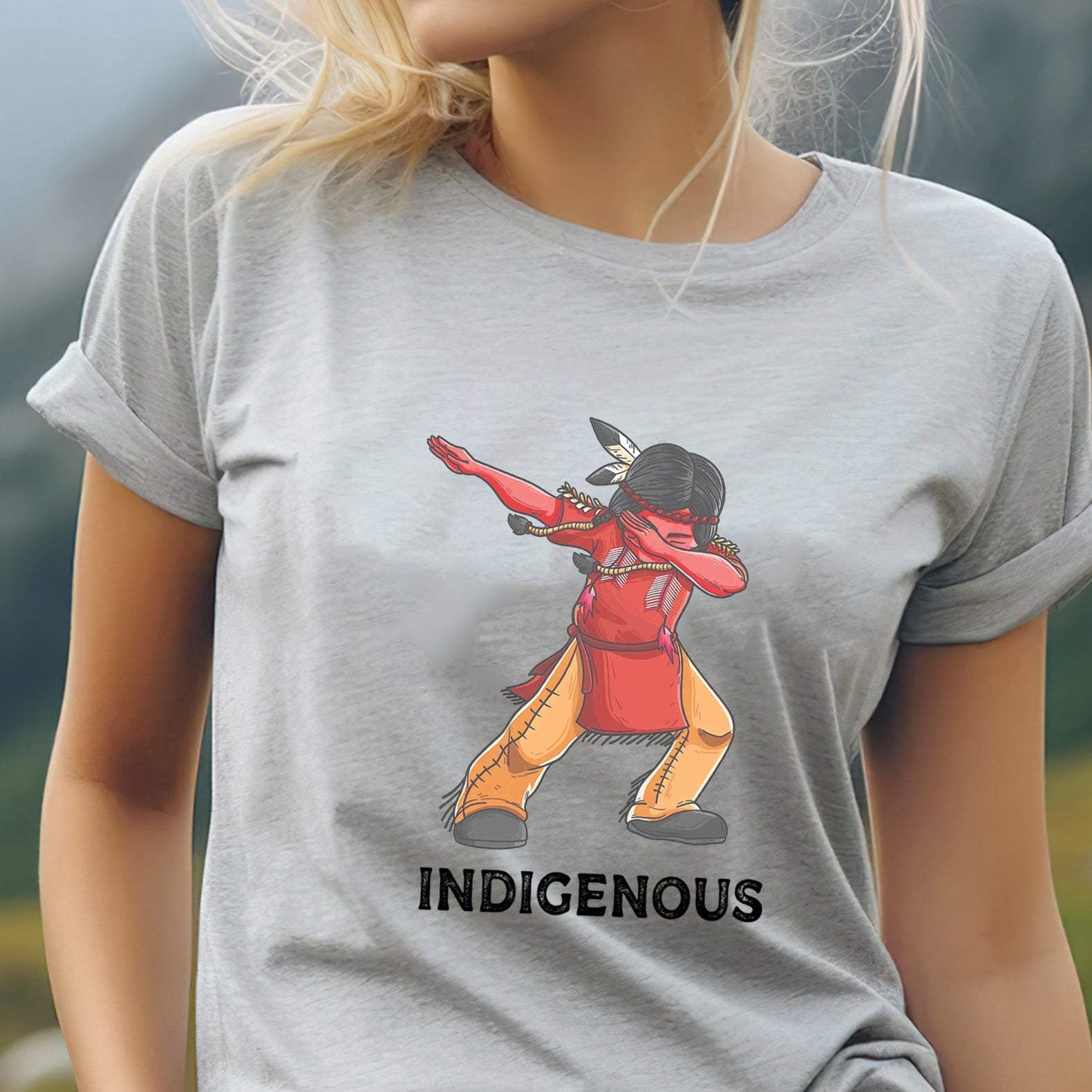 Indigenous Pride Dab Pose Unisex T-Shirt/T-Shirt V-Neck/Hoodie/Sweatshirt