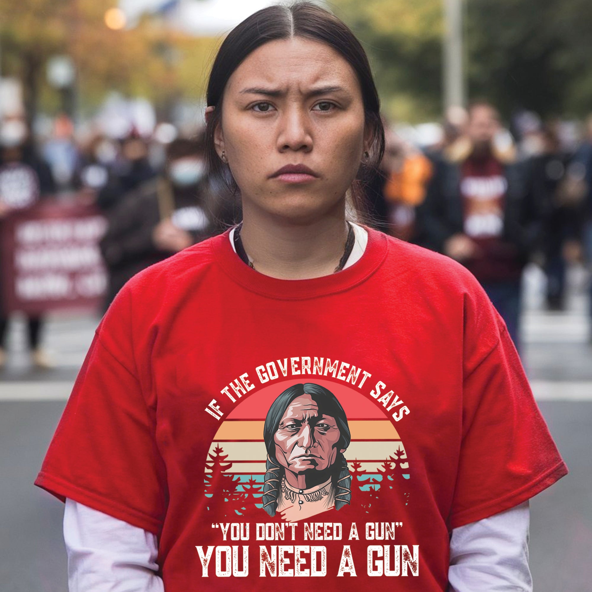 You Need A Gun Unisex T-Shirt/T-Shirt V-Neck/Hoodie/Sweatshirt N31