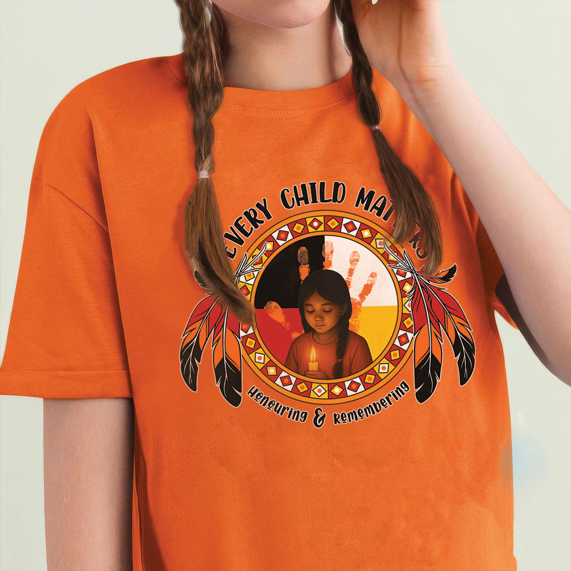 Remembering the Lost, Honouring the Survivors For Orange Shirt Day Unisex T-Shirt/Hoodie/Sweatshirt 148
