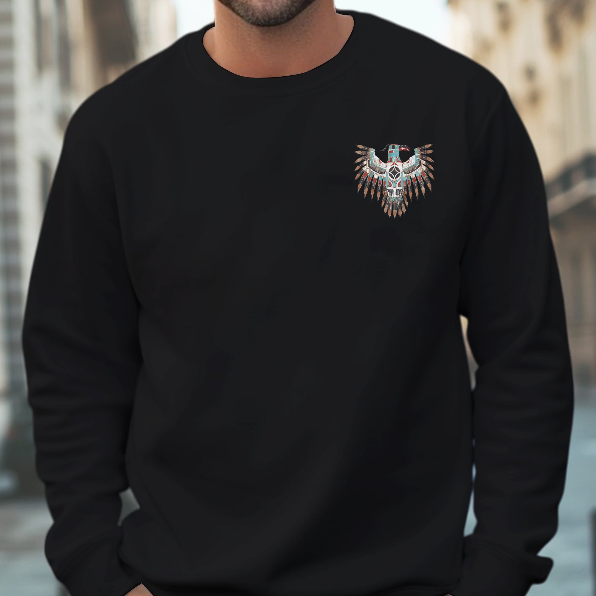 Thunderbird Eagle Tribal – Two Sides Print Native American Symbol Unisex T-Shirt/T-Shirt V-Neck/Hoodie/Sweatshirt