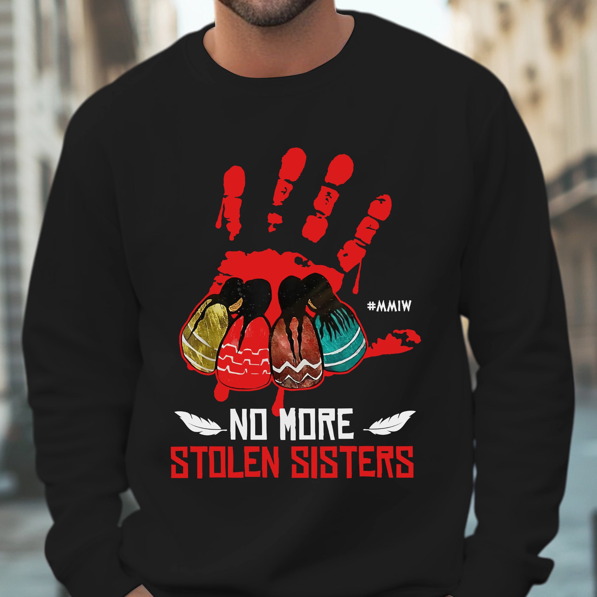 No More Stolen Sisters WC36 - Unisex T-Shirt/T-Shirt V-Neck/Hoodie/Sweatshirt