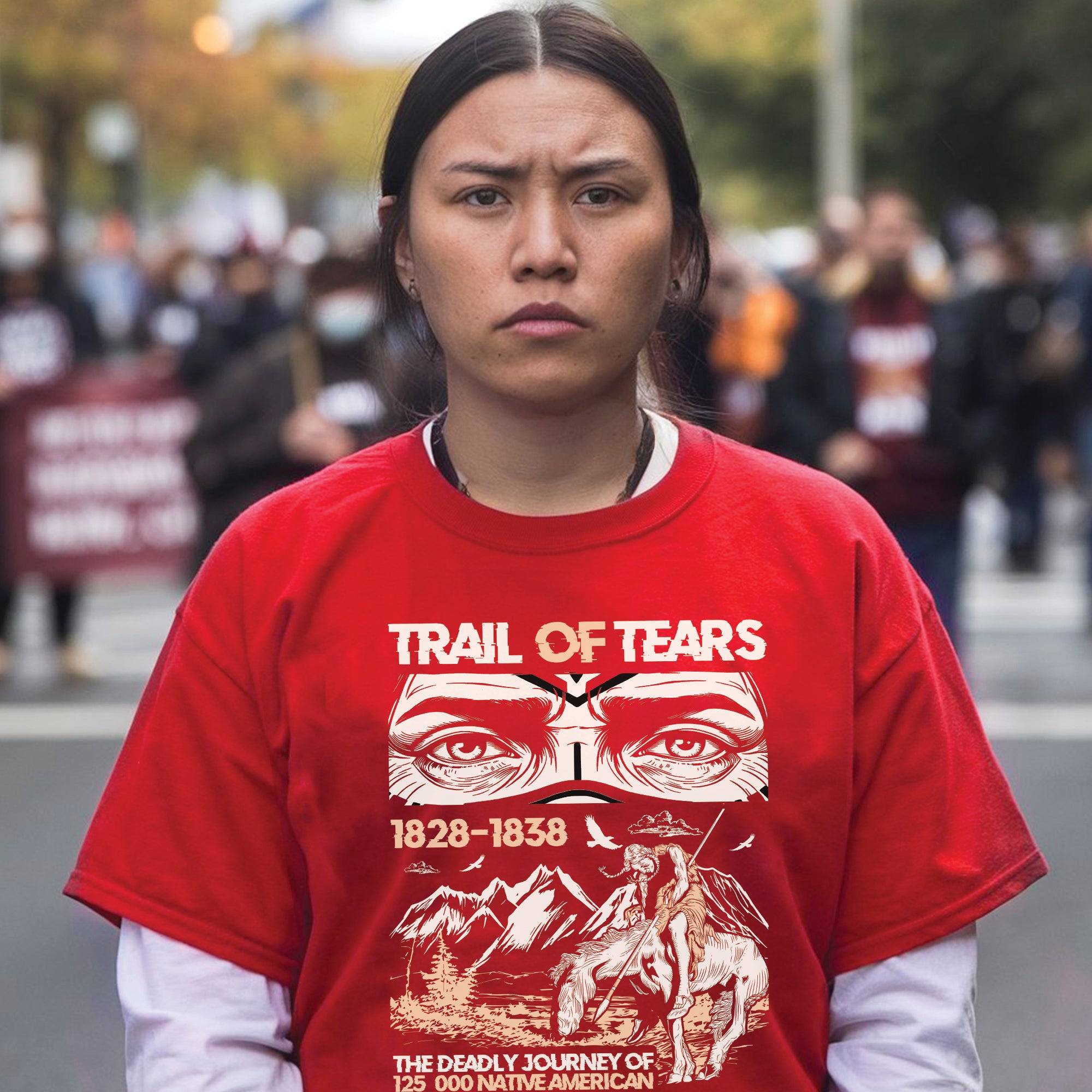 Trail of Tears The Deadly Journey 1928 - 1938 Unisex T-Shirt/T-Shirt V-Neck/Hoodie/Sweatshirt