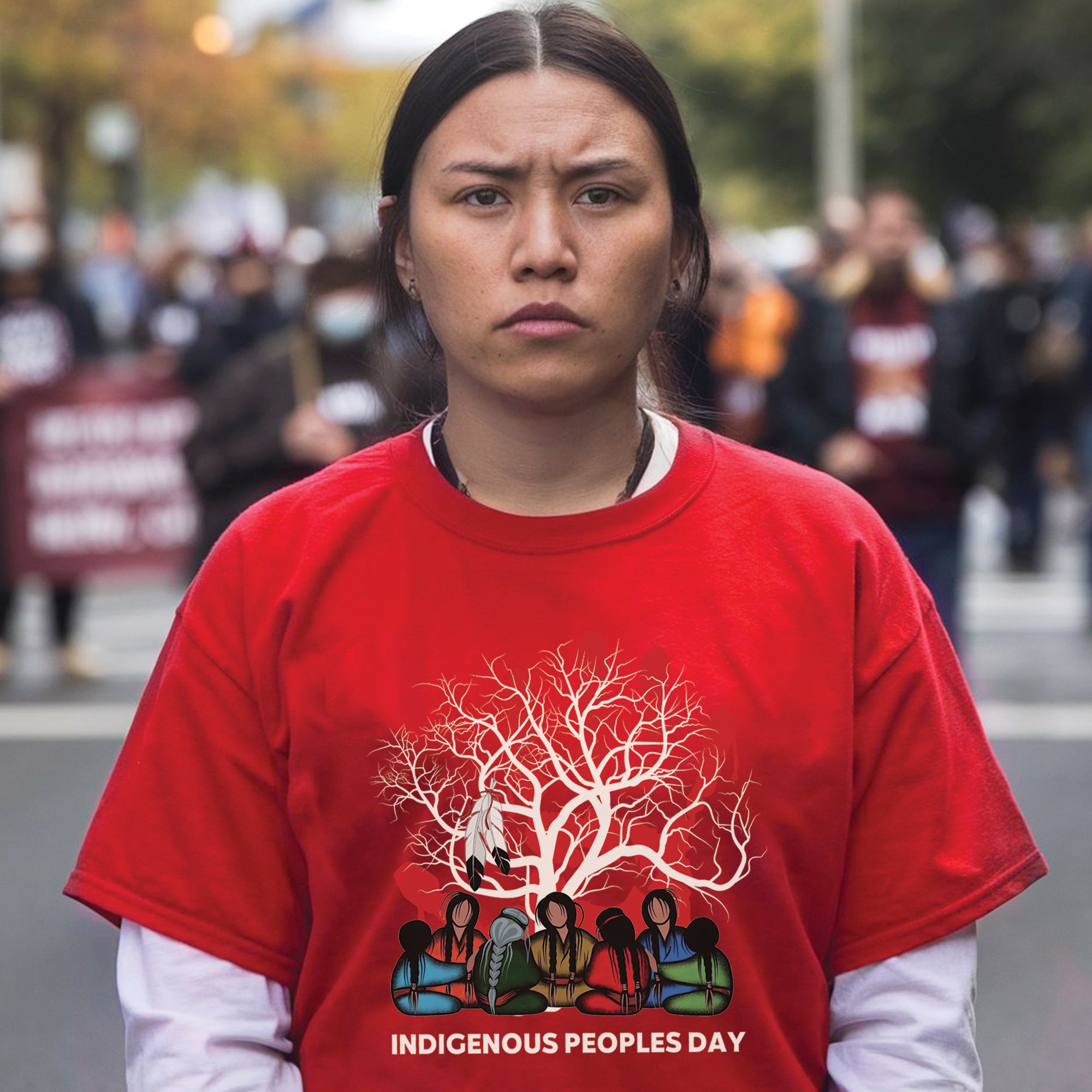 Indigenous Peoples Day Unisex T-Shirt/T-Shirt V-Neck/Hoodie/Sweatshirt