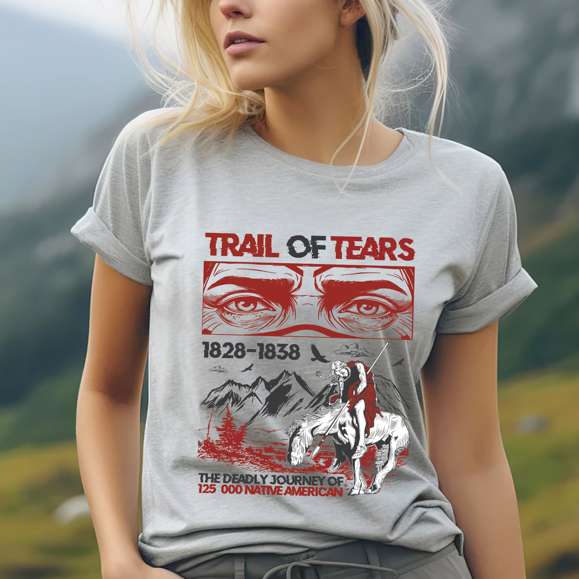 Trail of Tears The Deadly Journey 1928 - 1938 Unisex T-Shirt/T-Shirt V-Neck/Hoodie/Sweatshirt