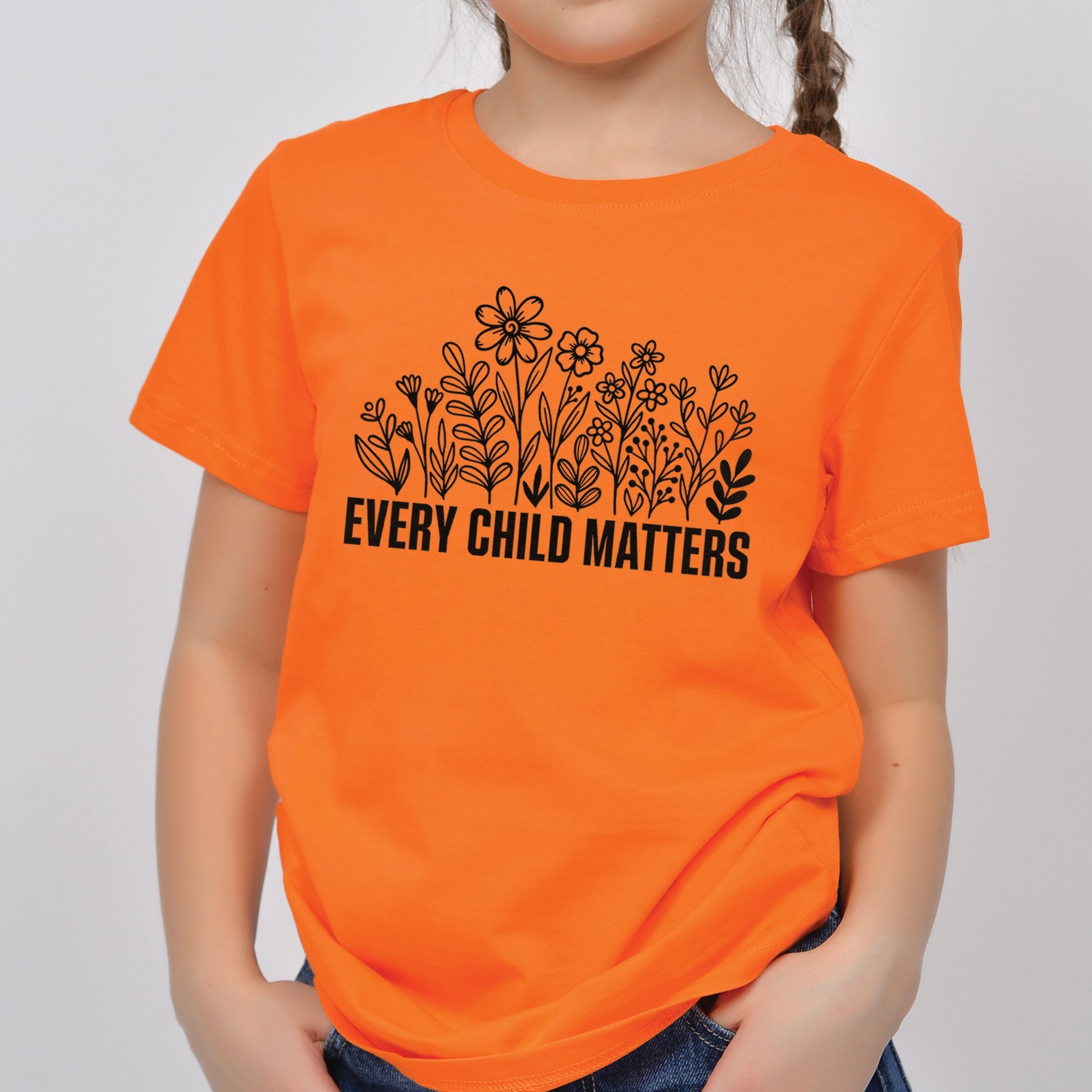 Every Child Matters – Blooming Hope Orange Shirt Day Native American Unisex T-shirt/Hoodie/Sweatshirt