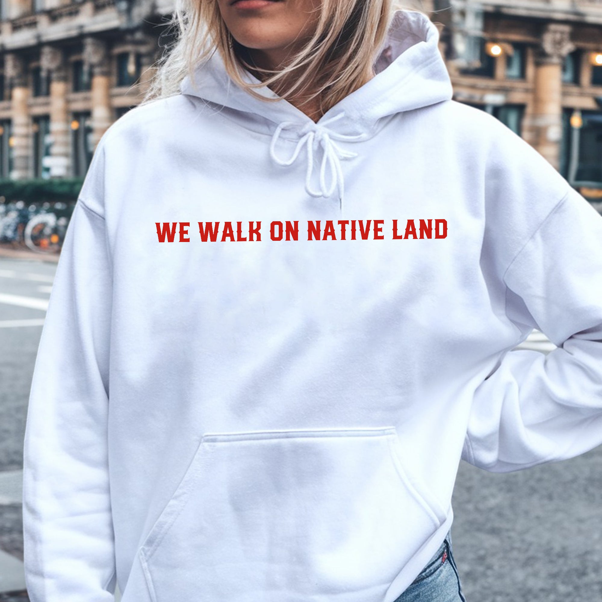 We Walk On Native Land Style 14 - Two Sides Unisex T-Shirt/T-Shirt V-Neck/Hoodie/Sweatshirt