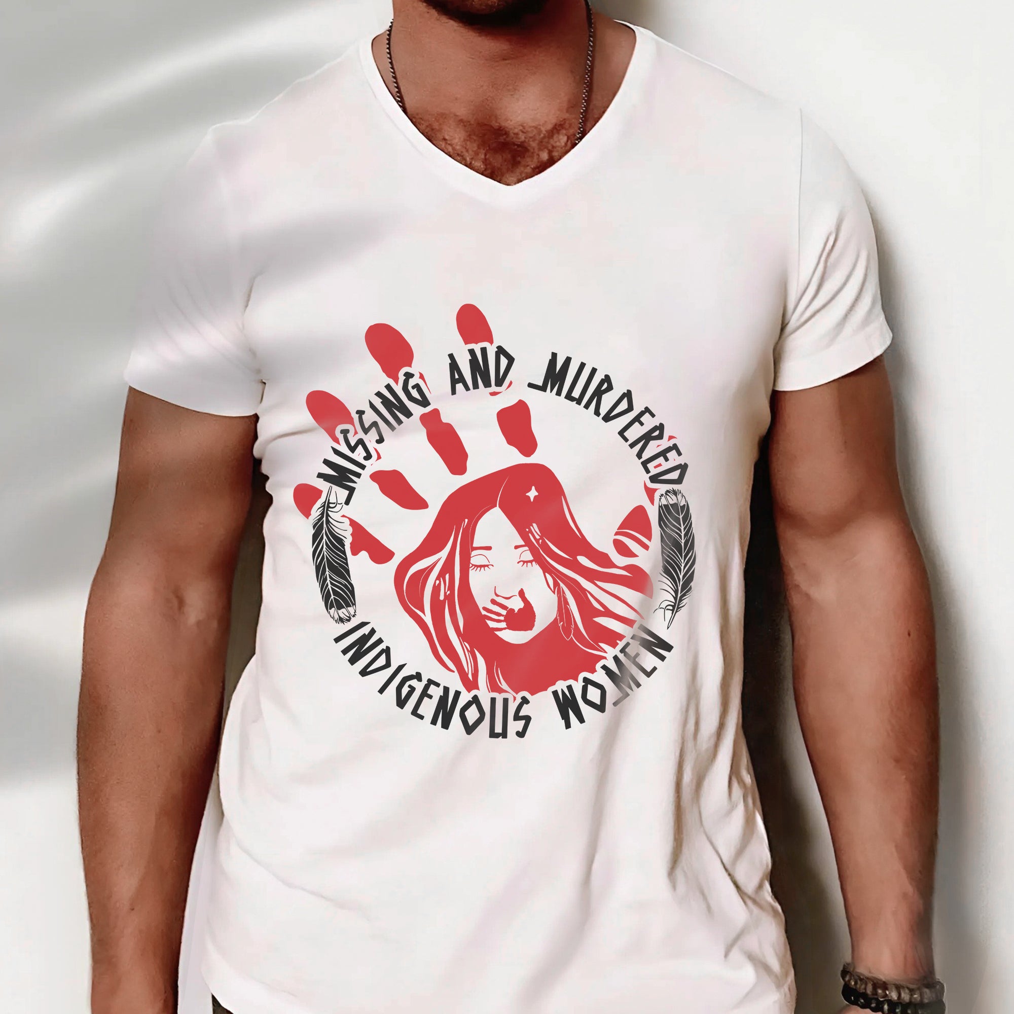 Missing and Murdered Indigenous Women WC22 - Unisex T-Shirt/T-Shirt V-Neck/Hoodie/Sweatshirt