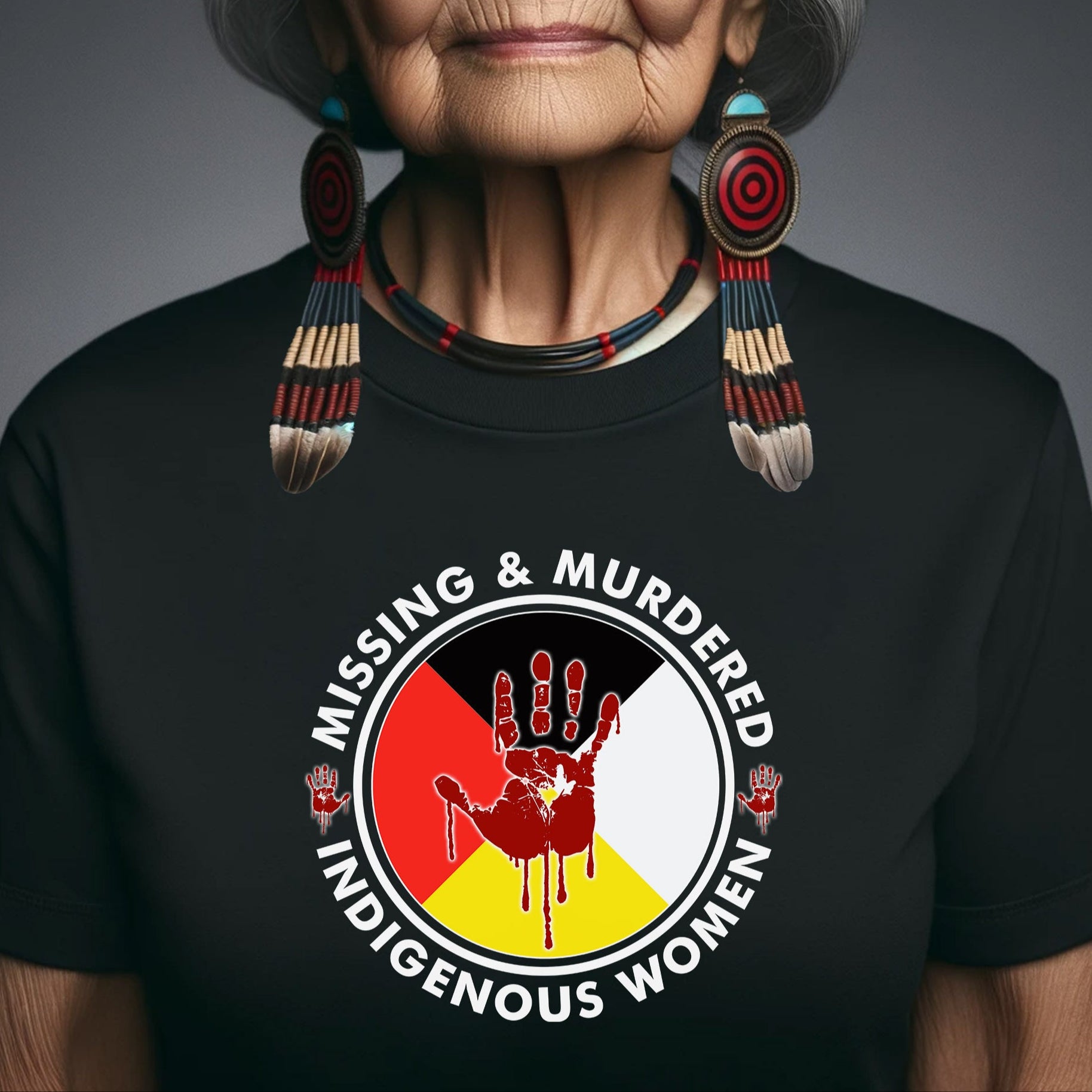 MMIW Four Seasons Indigenous Unisex RED T-Shirt/Sweatshirt/Hoodie