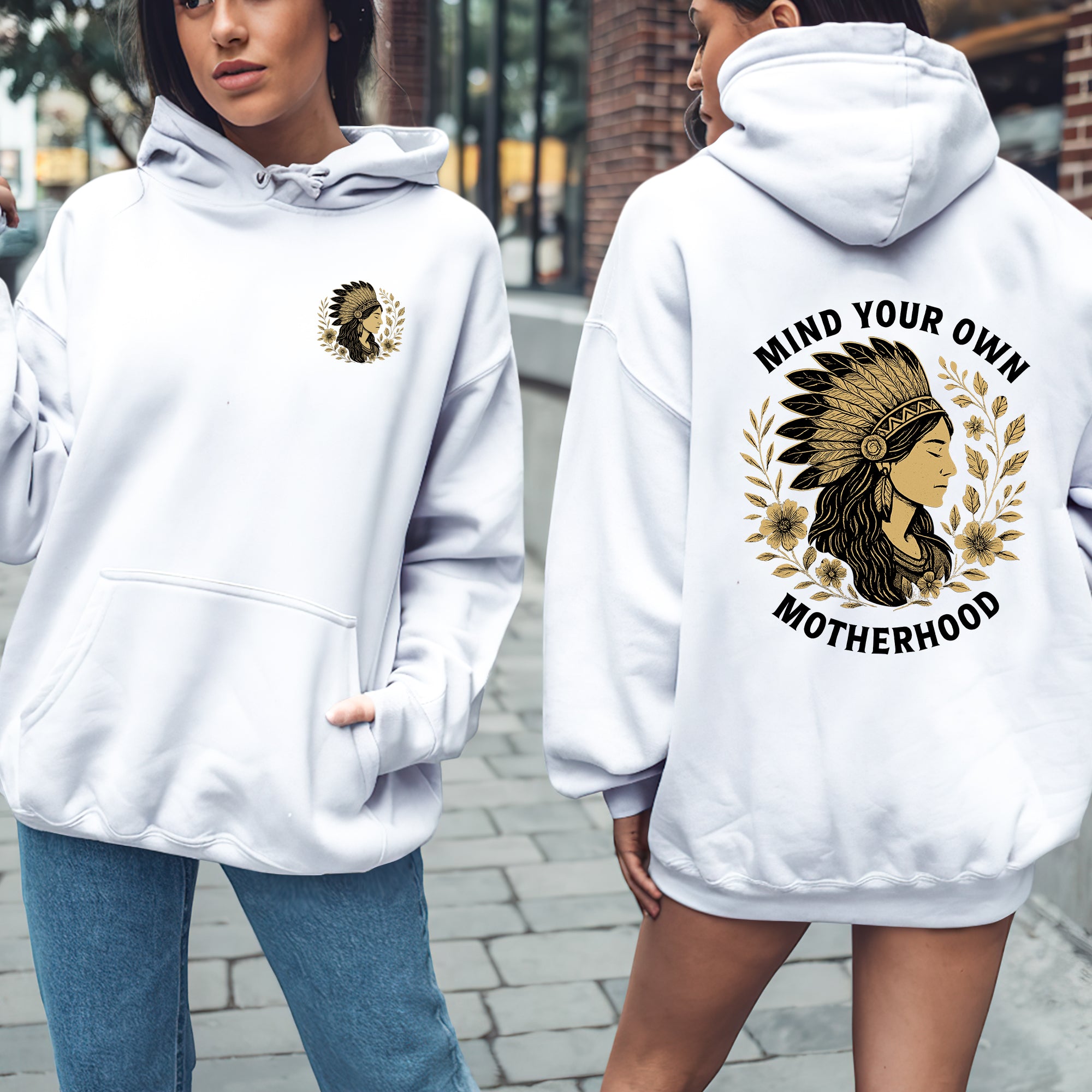 Mind Your Own Motherhood - Two Side Unisex Style 2 T-Shirt/T-Shirt V-Neck/Hoodie/Sweatshirt