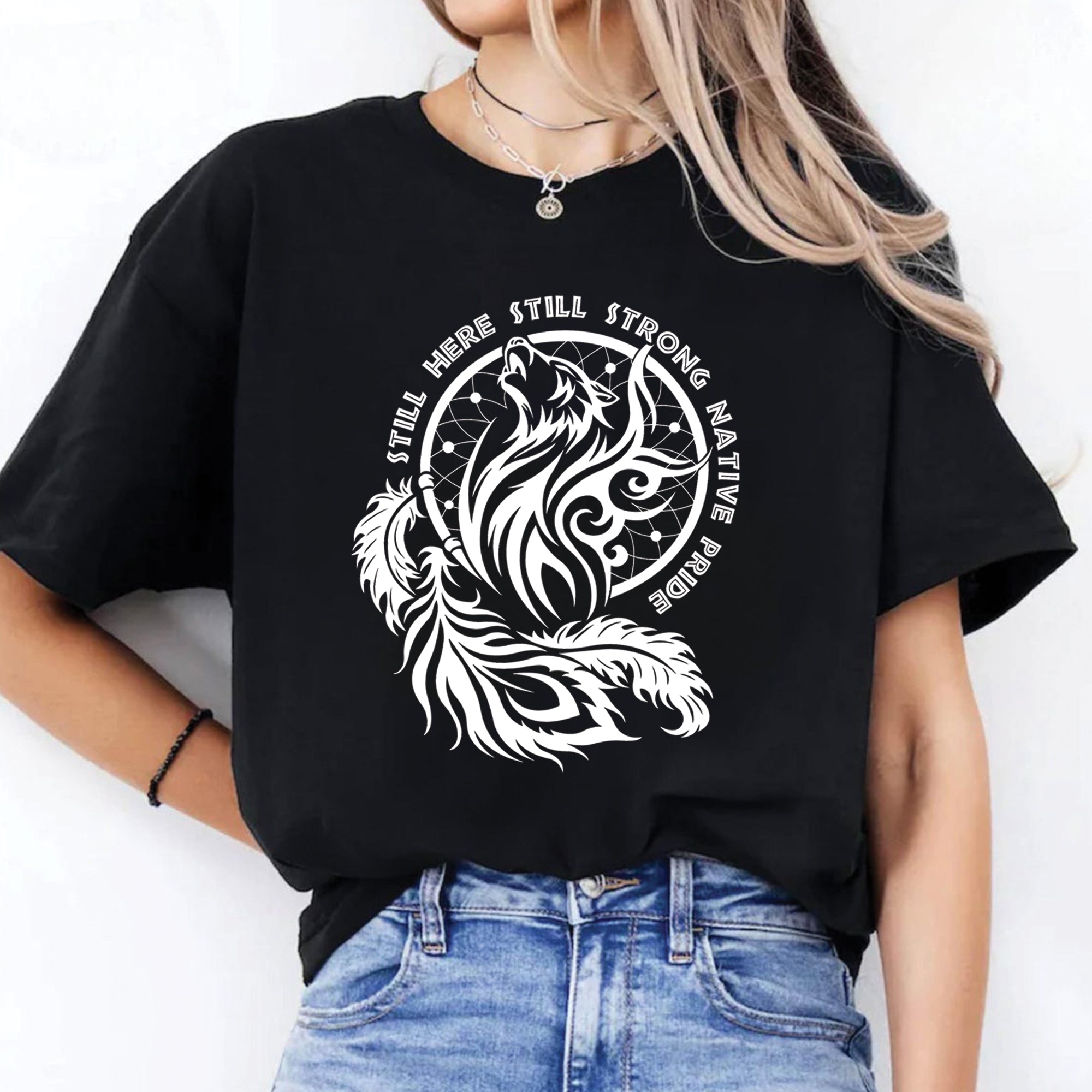 Still Here Still Strong Native Pride Unisex T-Shirt/T-Shirt V-Neck/Hoodie/Sweatshirt