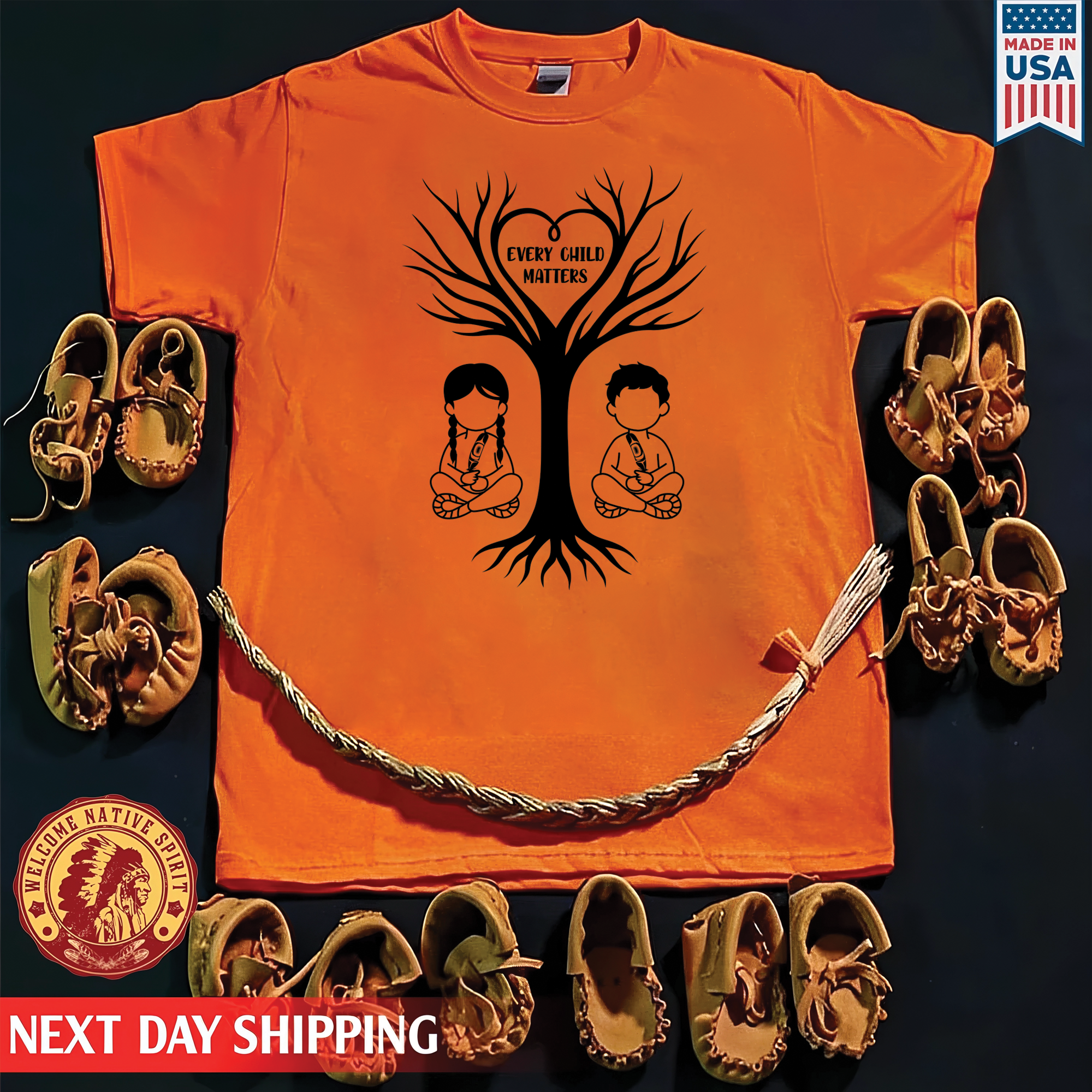 Every Child Matters For Orange Shirt Day Unisex T-Shirt/Hoodie/Sweatshirt 159