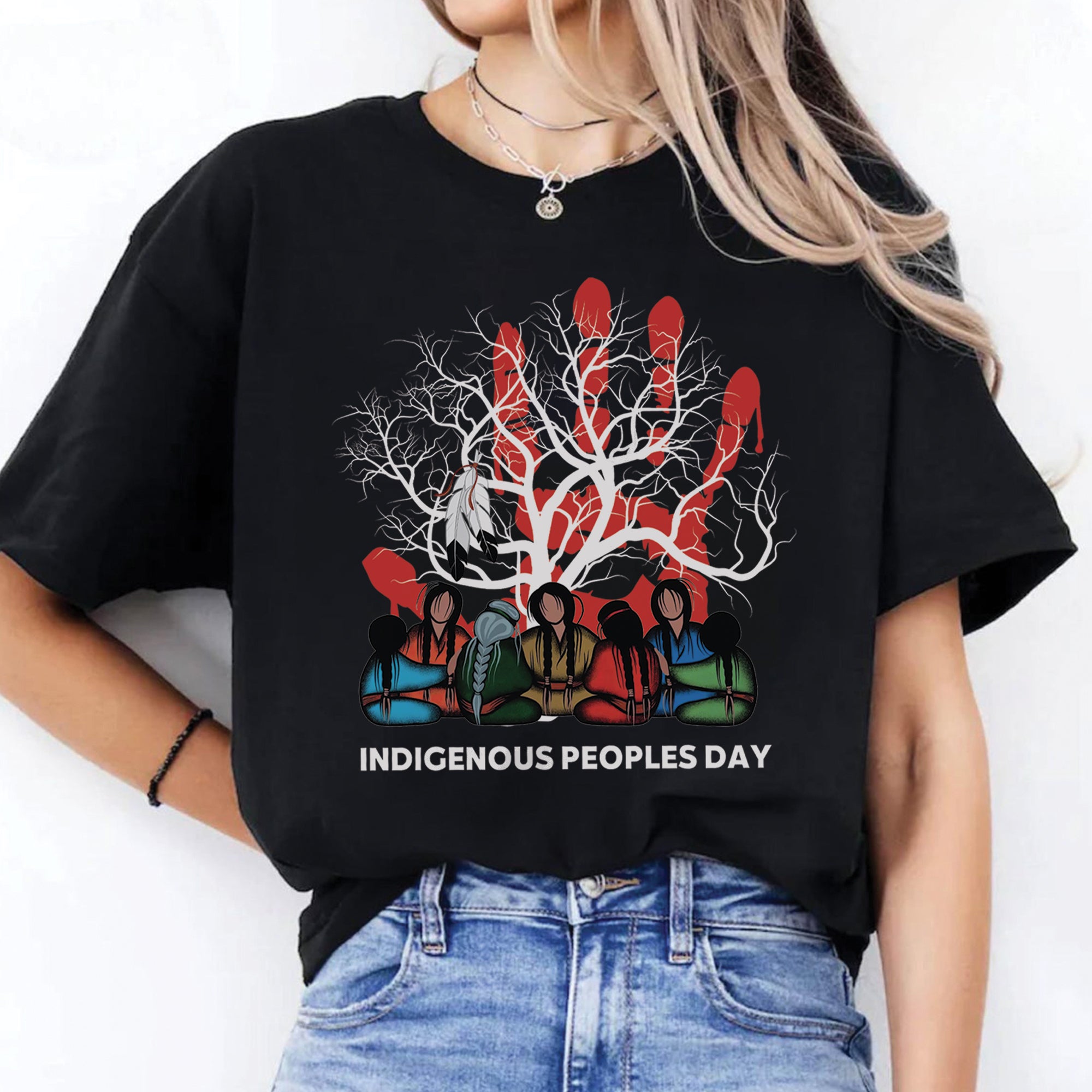 Indigenous Peoples Day Unisex T-Shirt/T-Shirt V-Neck/Hoodie/Sweatshirt