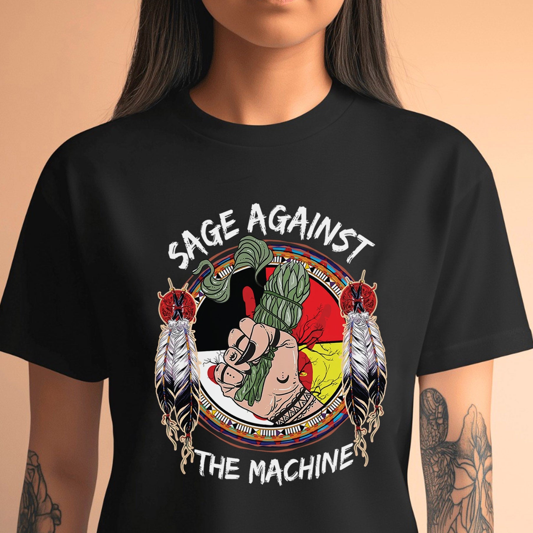 Sage Against The Machine Unisex T-Shirt/T-Shirt V-Neck/Hoodie/Sweatshirt
