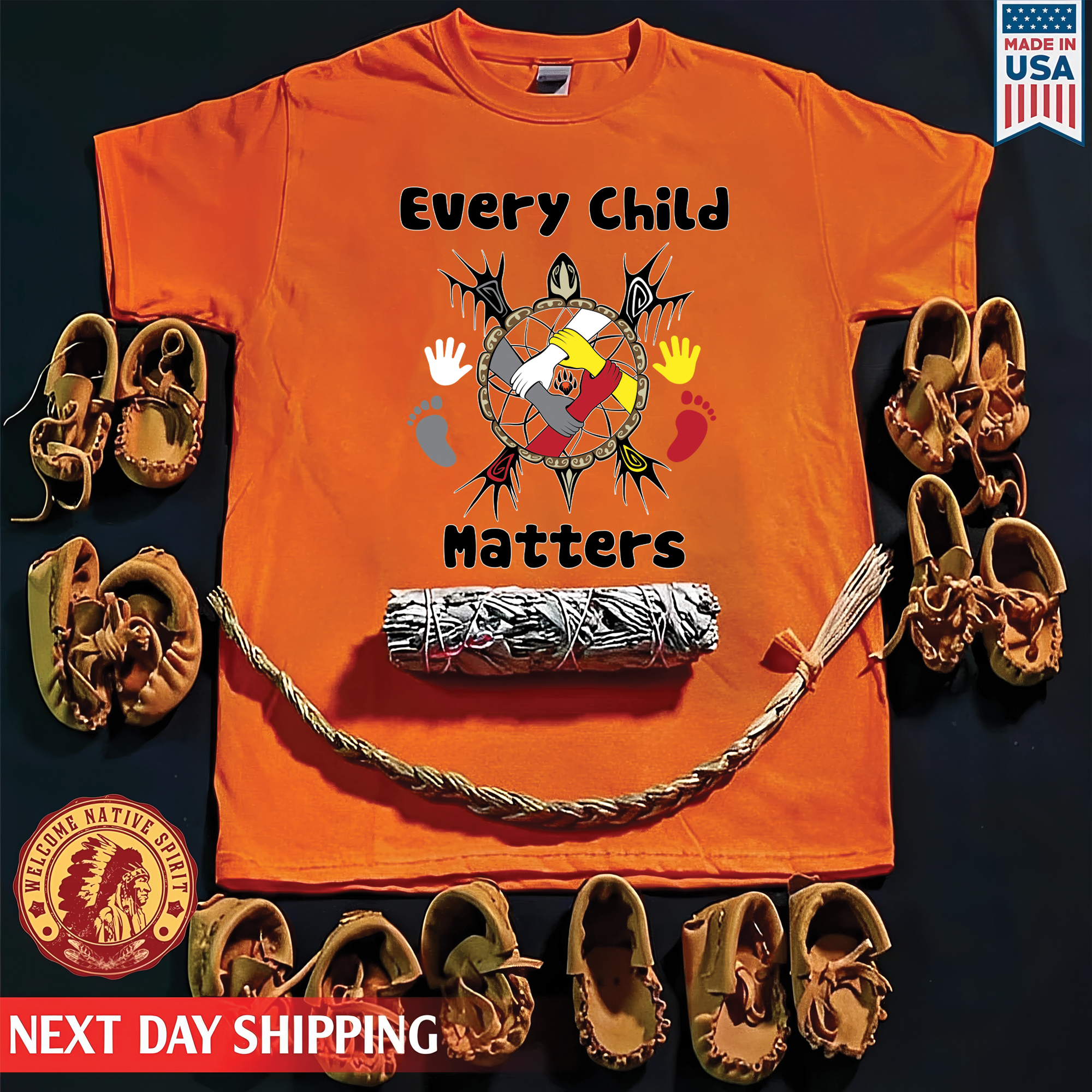 Every Child Matters For Orange Shirt Day Unisex T-Shirt/Hoodie/Sweatshirt 153