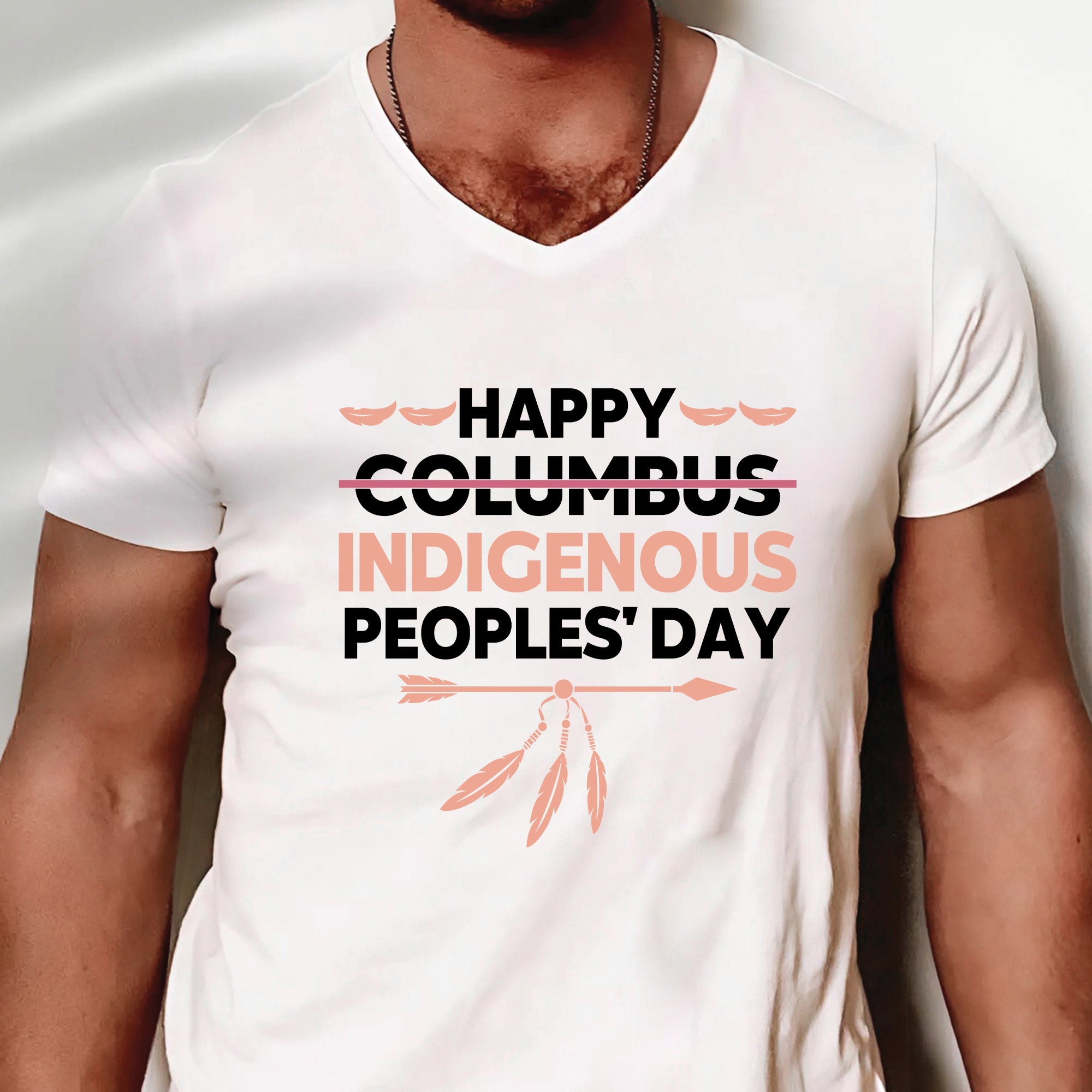Happy Indigenous People's Day Unisex T-shirt/T-shirt V-Neck/Hoodie/Sweatshirt