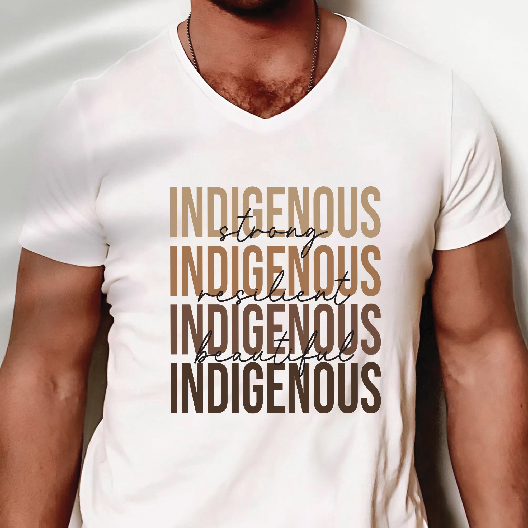 Strong Resilient Beautiful Indigenous Unisex T-Shirt/T-Shirt V-Neck/Hoodie/Sweatshirt