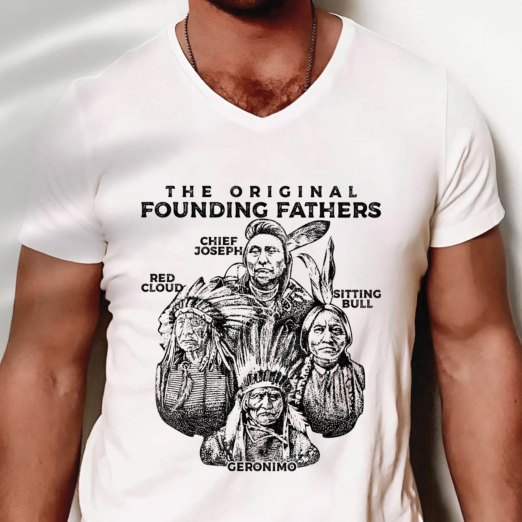 The Original Founding Fathers Unisex T-shirt/T-shirt V-Neck/Hoodie/Sweatshirt N19