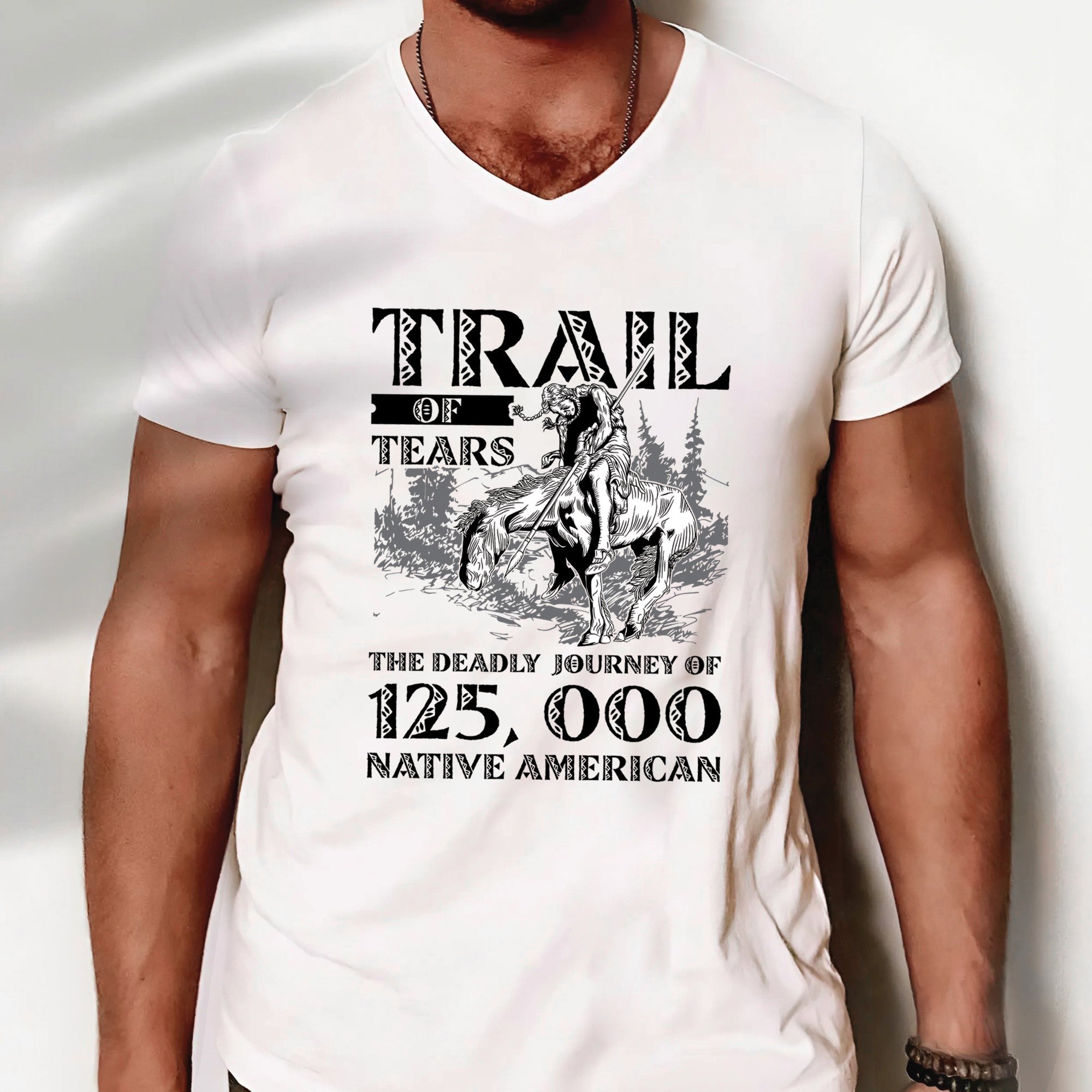 Trail of Tears The Deadly Journey Unisex T-shirt/T-shirt V-Neck/Hoodie/Sweatshirt 14