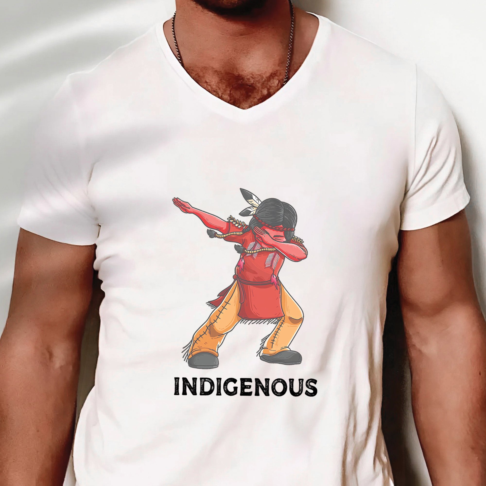 Indigenous Pride Dab Pose Unisex T-Shirt/T-Shirt V-Neck/Hoodie/Sweatshirt