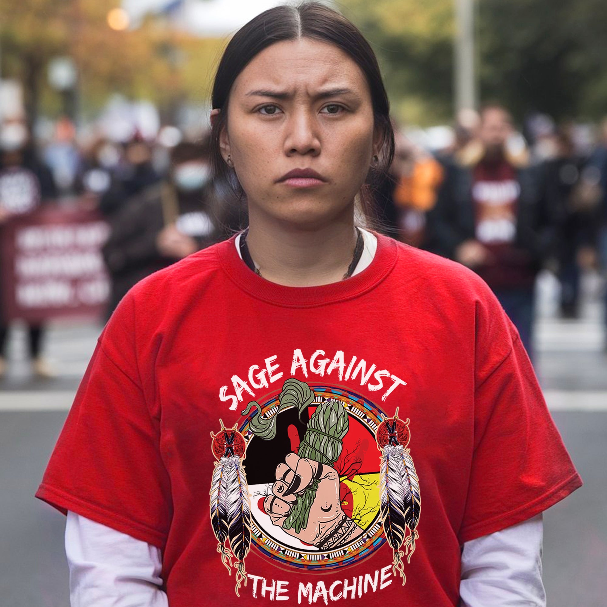 Sage Against The Machine Unisex T-Shirt/T-Shirt V-Neck/Hoodie/Sweatshirt