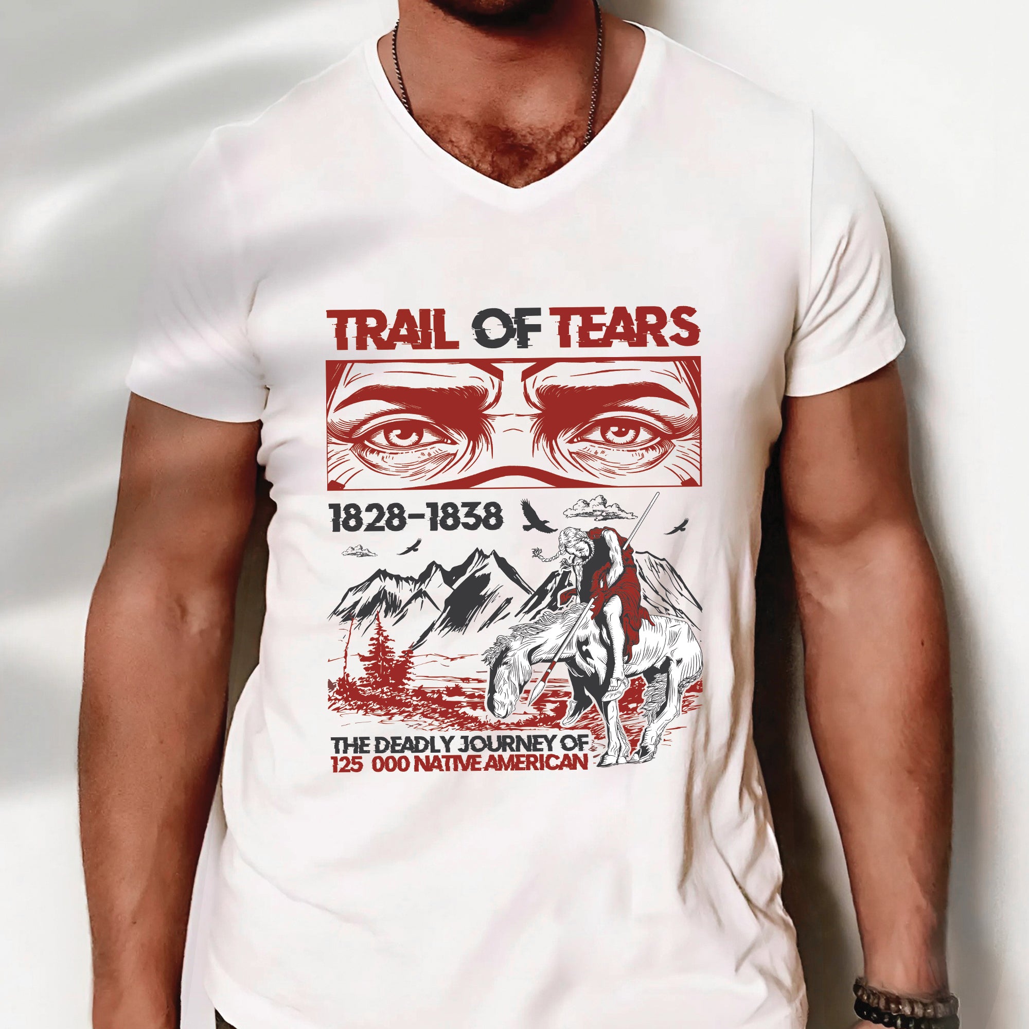 Trail of Tears The Deadly Journey 1928 - 1938 Unisex T-Shirt/T-Shirt V-Neck/Hoodie/Sweatshirt