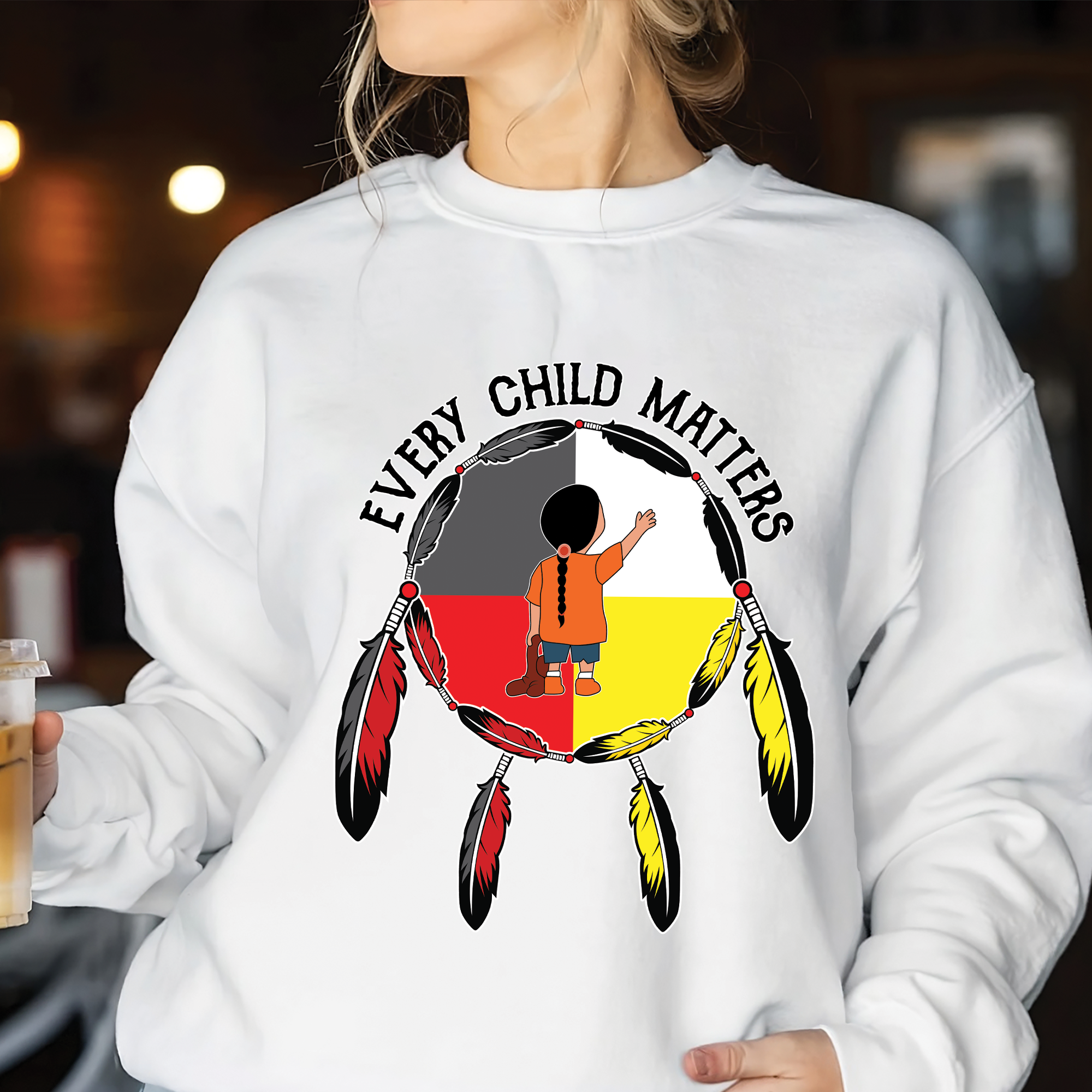 A Symbol of Hope and Unity Empowering Indigenous Communities Unisex T-Shirt/Hoodie/Sweatshirt 146