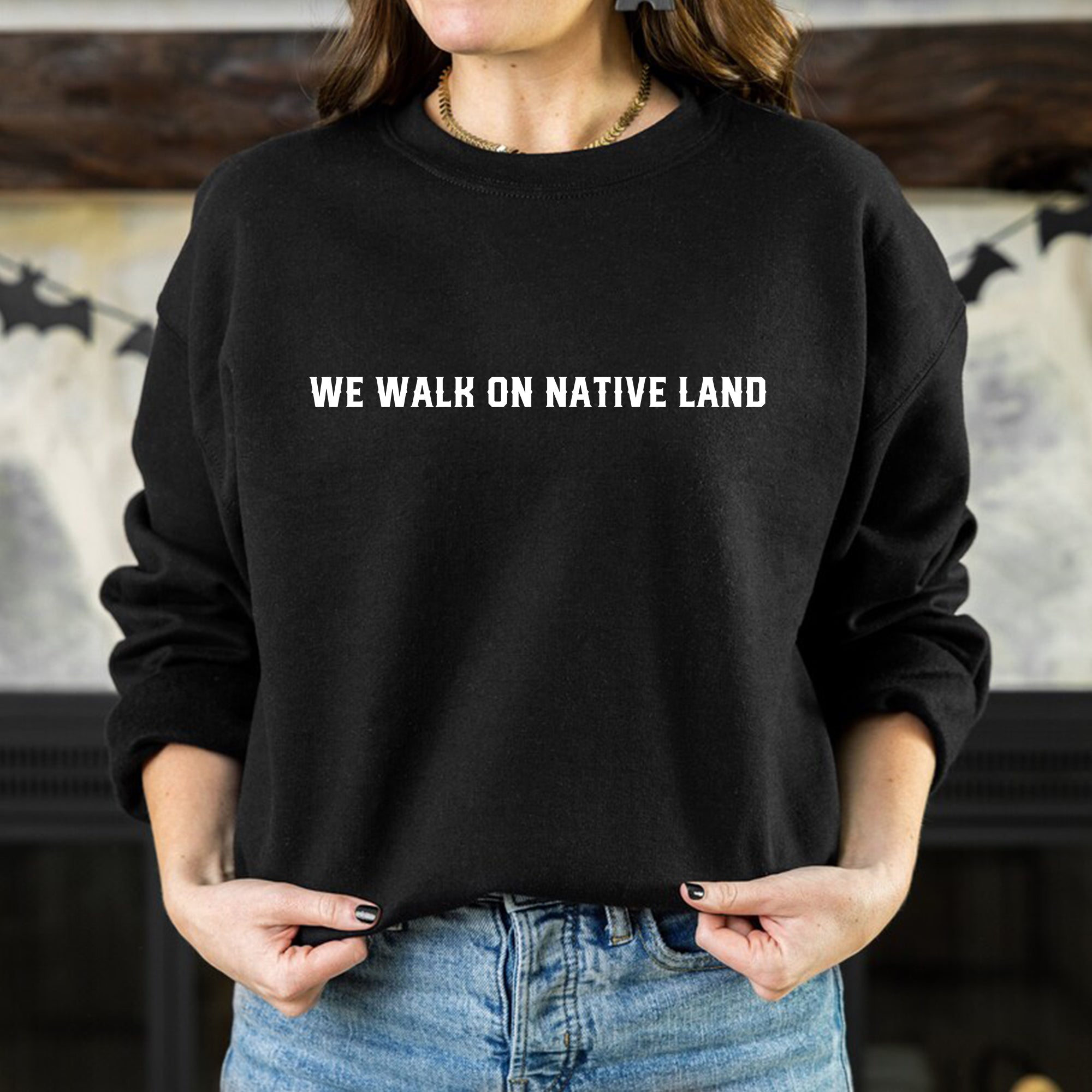 We Walk On Native Land Style 14 - Two Sides Unisex T-Shirt/T-Shirt V-Neck/Hoodie/Sweatshirt