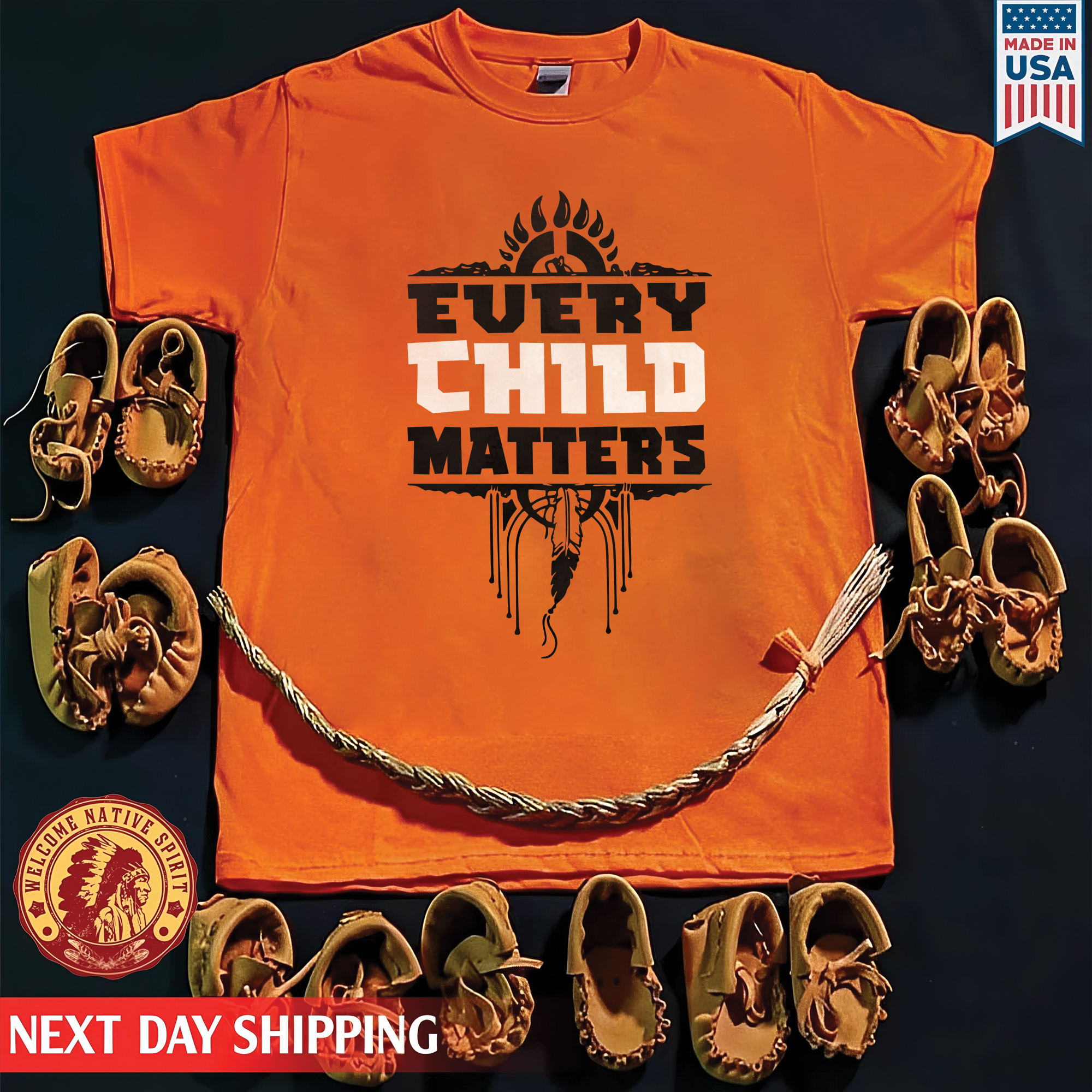 Every Child Matters For Orange Shirt Day Unisex T-Shirt/Hoodie/Sweatshirt 160