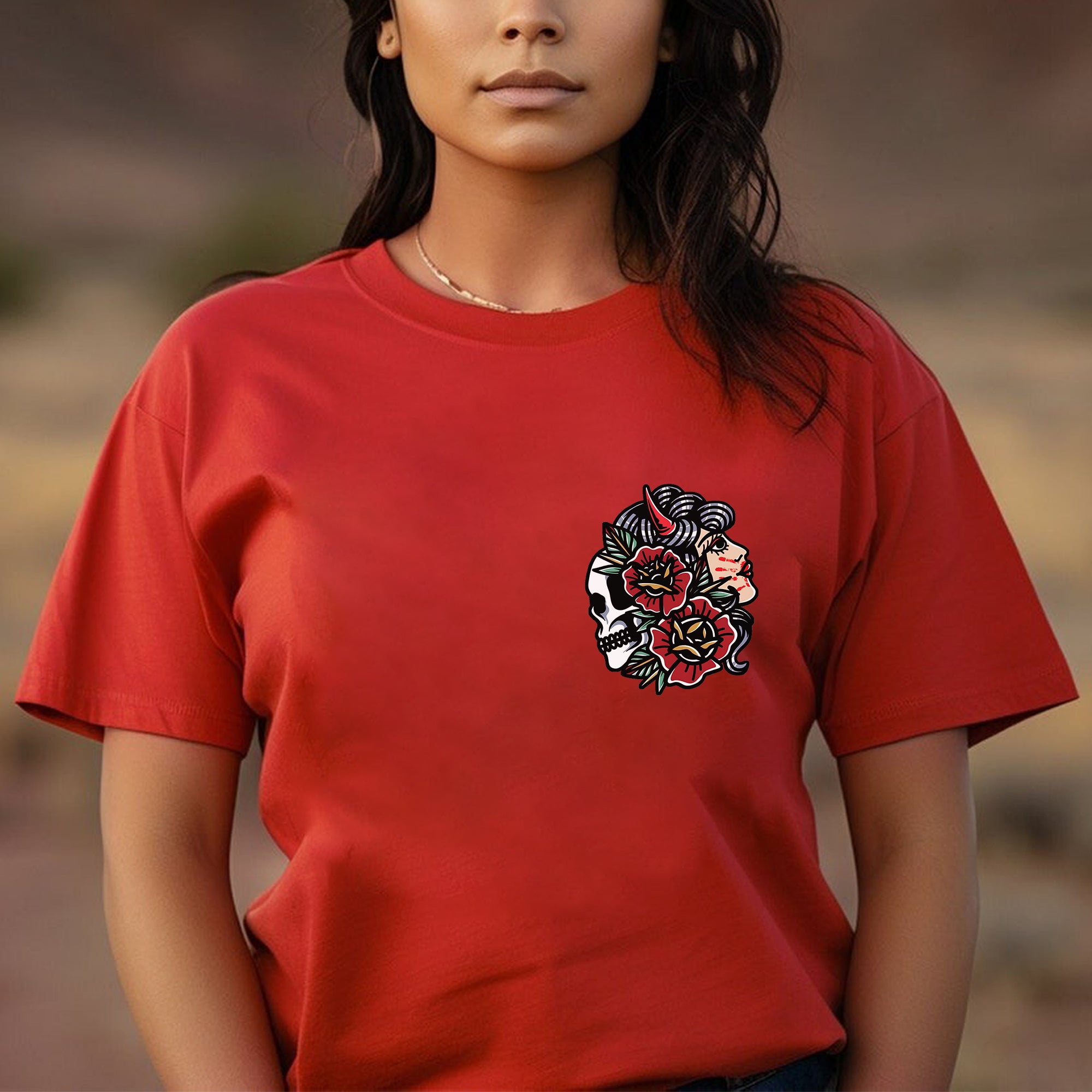 No More Stolen Sisters - Protect Native Women- Unisex T-Shirt/T-Shirt V-Neck/Hoodie/Sweatshirt - Two Sides