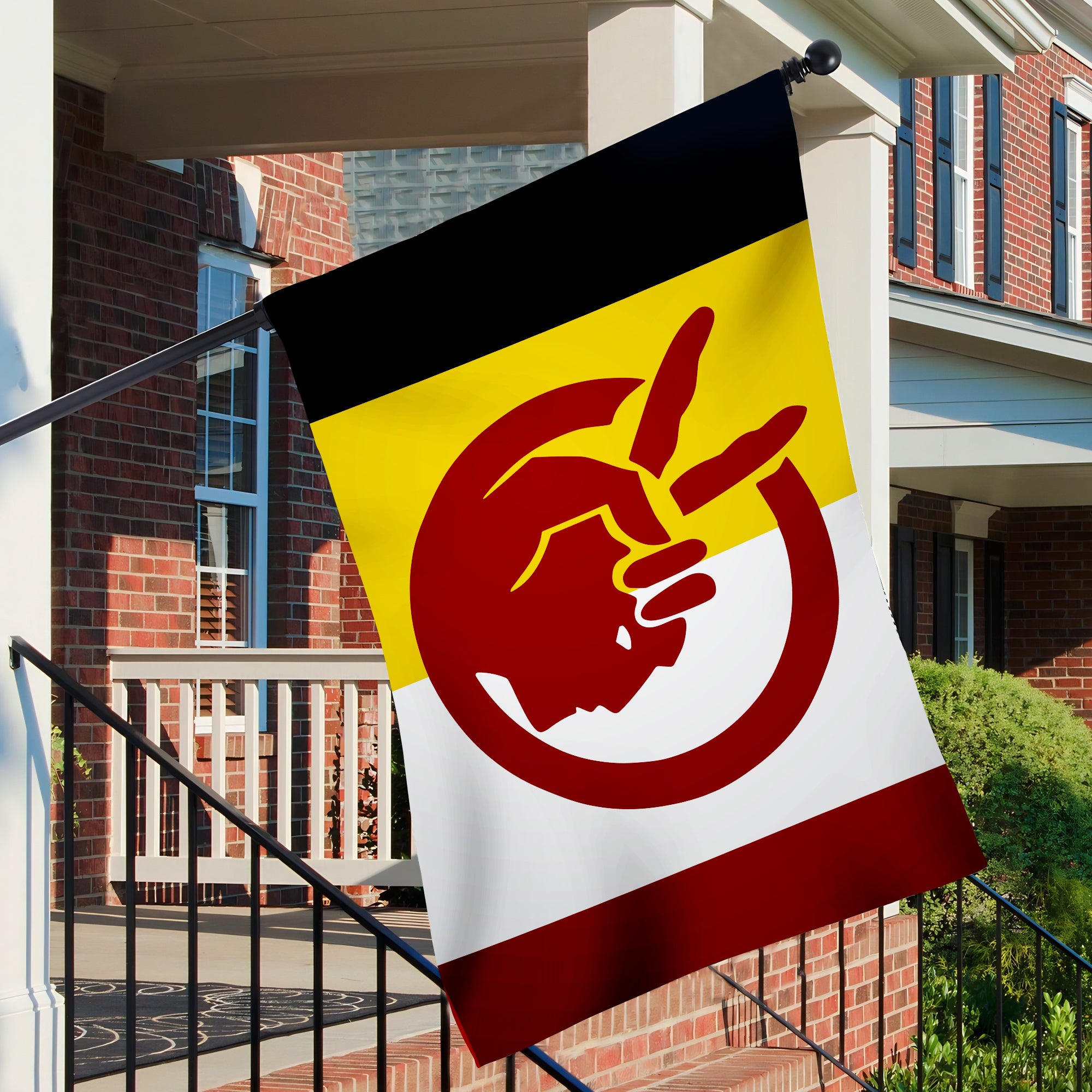 Native Unity Flag - Native American Flag Garden House Yard for Decor Outdoor