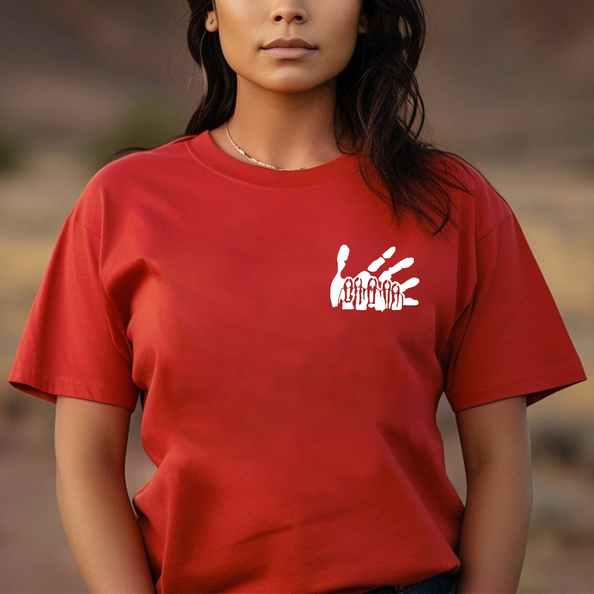 No More Stolen Sisters - MMIW Unisex T-Shirt/T-Shirt V-Neck/Hoodie/Sweatshirt Two Sides