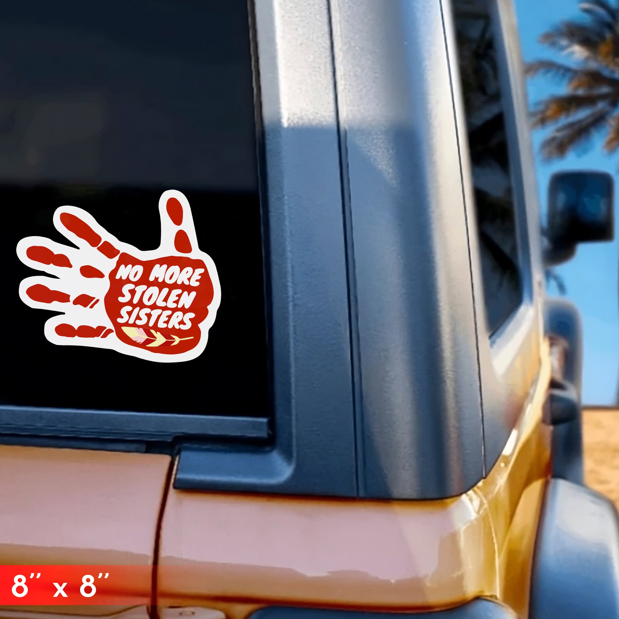 No More Stolen Sisters Car Decal