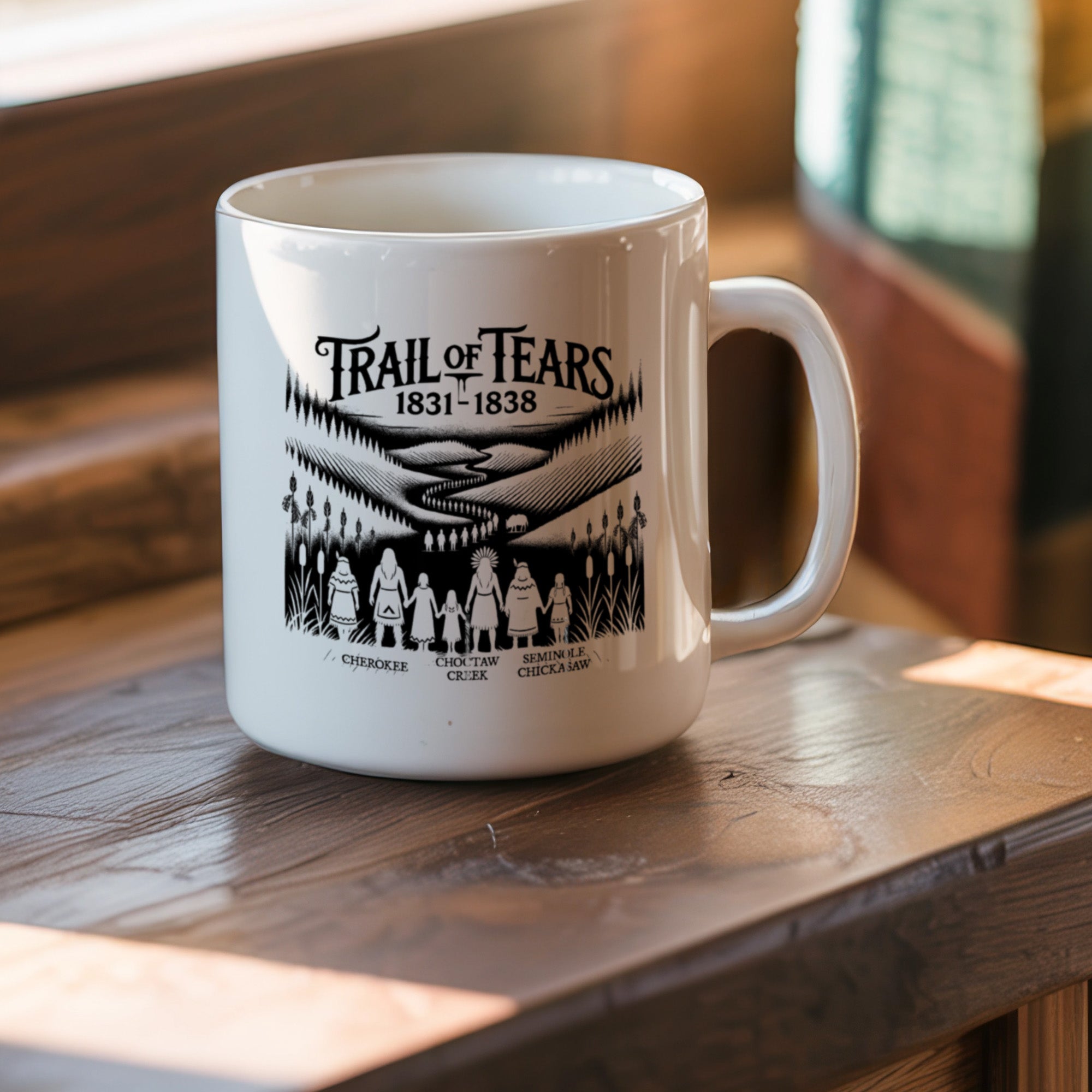 Legacy of the Trail of Tears Native American Heritage Mug