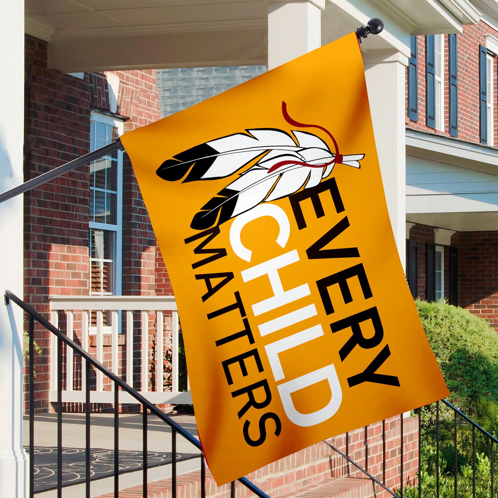 Every Child Matters - Native American Flag Garden House Yard for Decor Outdoor